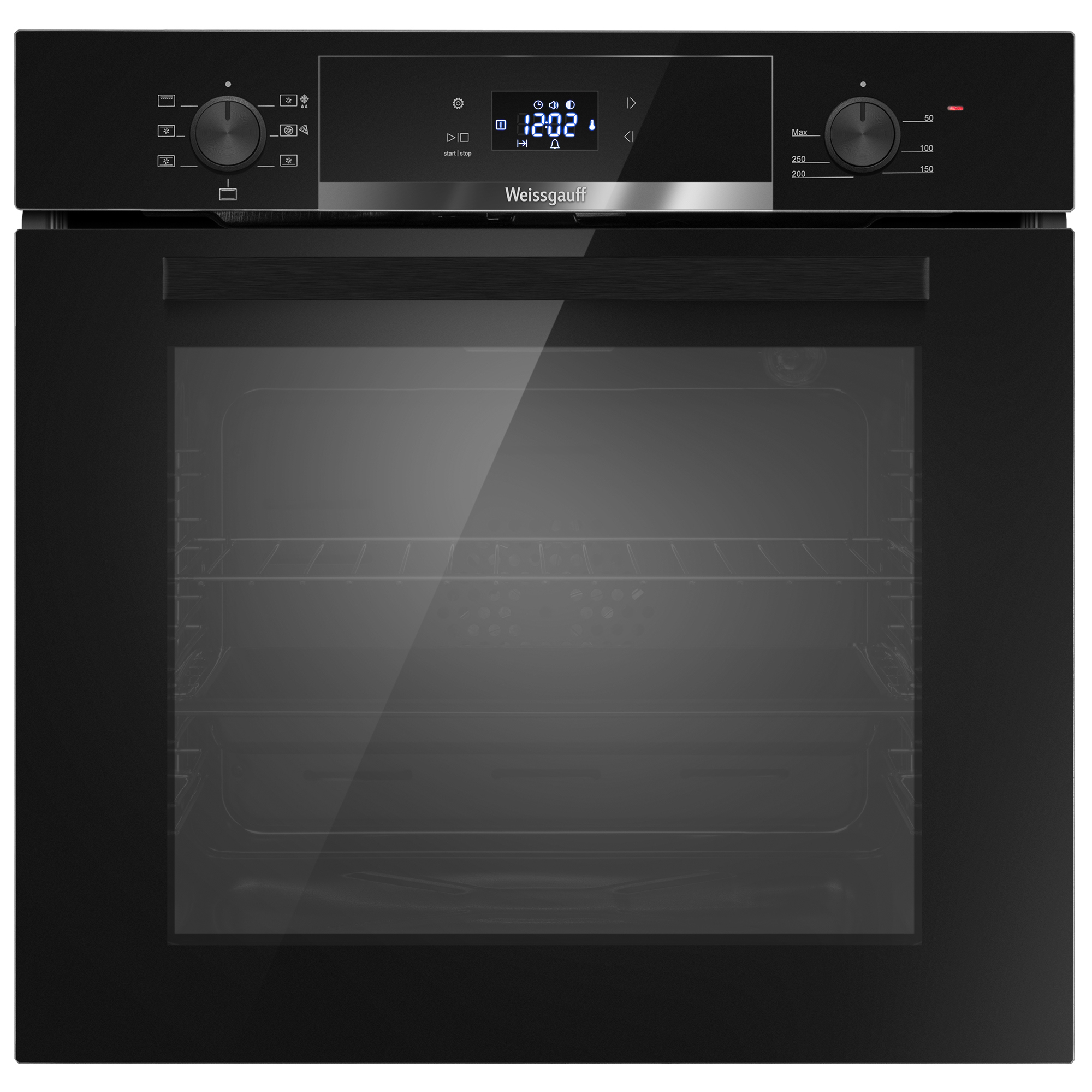 Изображение товара Встраиваемый духовой шкаф Weissgauff PDBS Black Edition 60х60 см