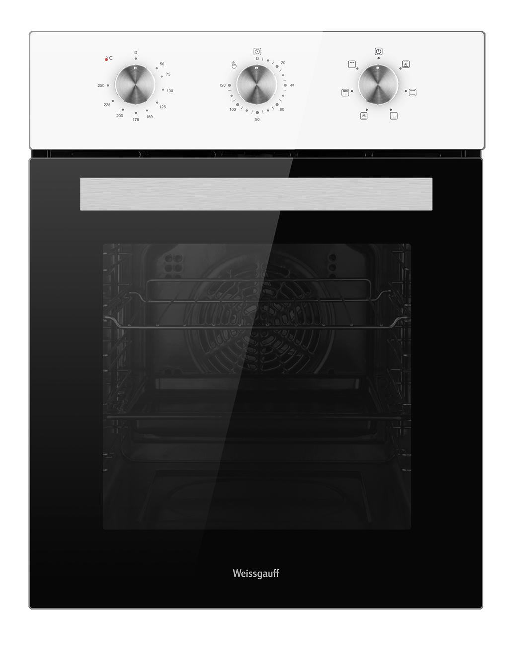 Изображение товара Электрический духовой шкаф Weissgauff EOY 456 WM 45х59.5х56.5 см цвет белый