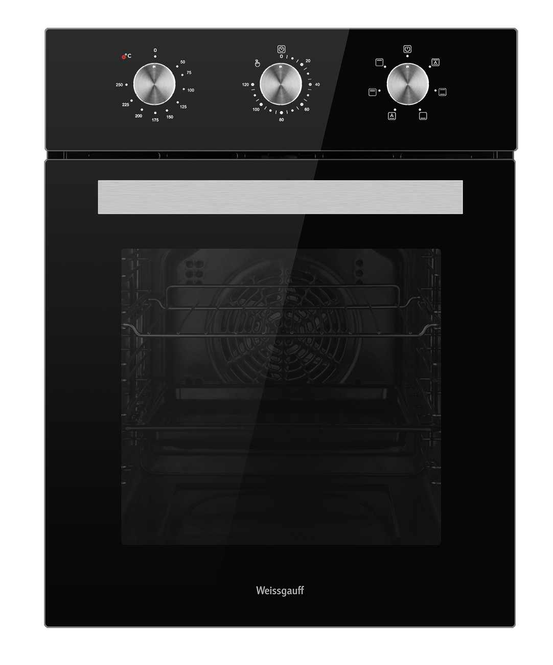Изображение товара Электрический духовой шкаф Weissgauff EOY 456 BM 45х59.5х56.5 см цвет черный