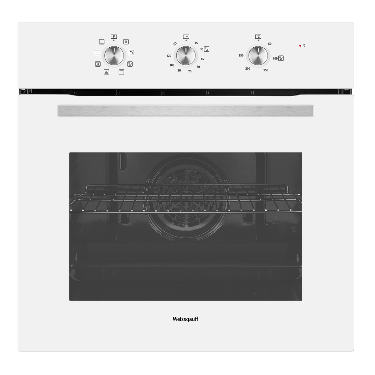 Изображение товара Электрический духовой шкаф Weissgauff EOM 208 PDW Steam Clean 65л белый