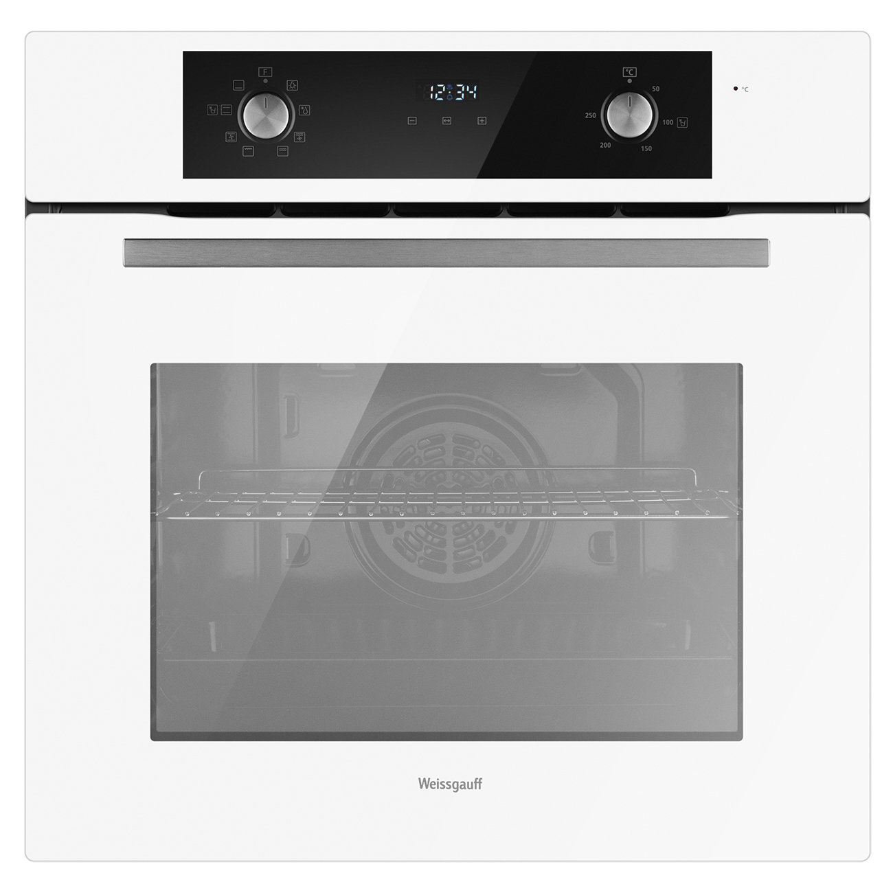 Изображение товара Электрический духовой шкаф Weissgauff EOM 388 PDW Steam Clean 60х59.5х54 см цвет белый