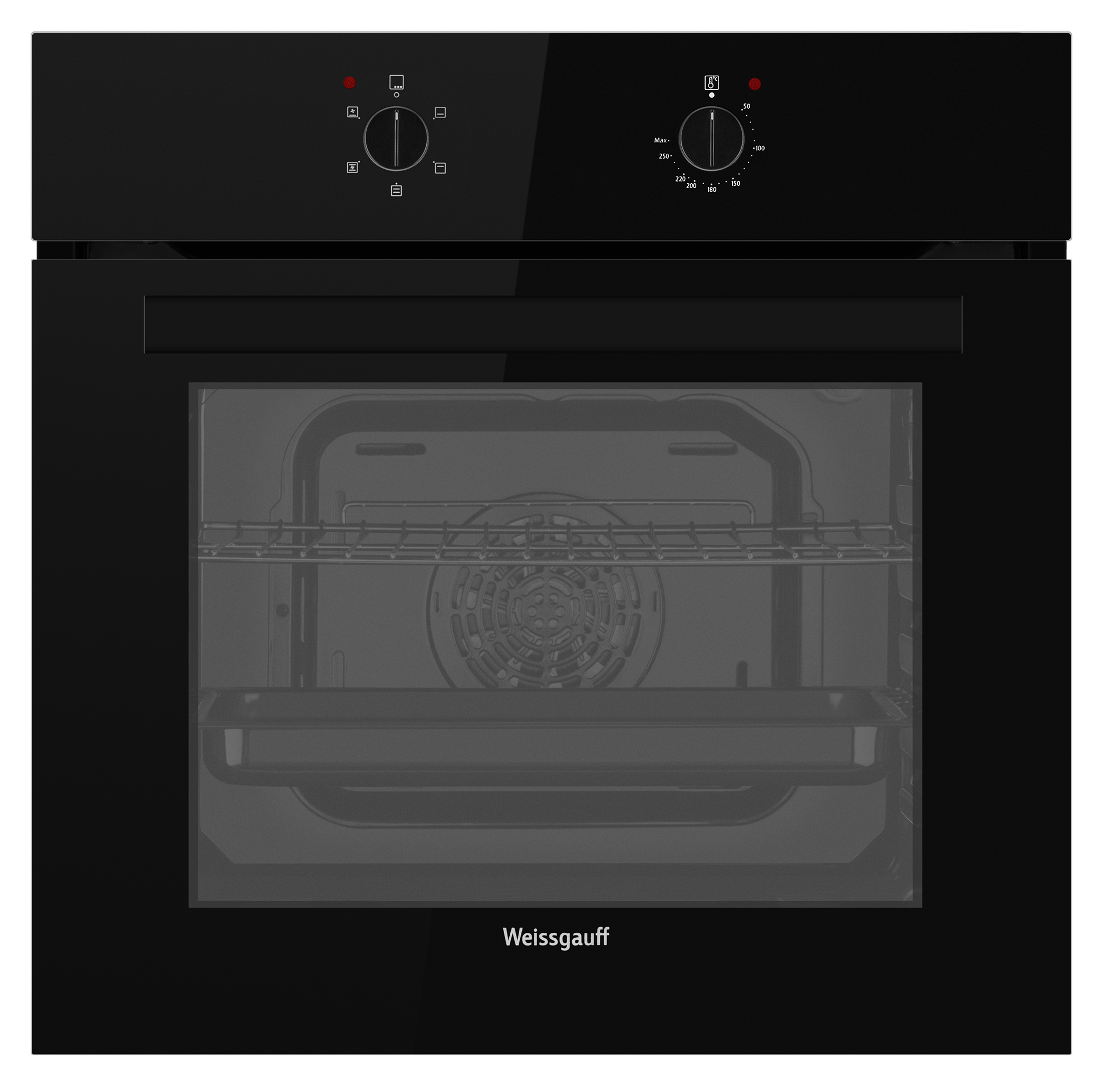 Изображение товара Электрический духовой шкаф Weissgauff EOM 185 BV 60х60х55 см цвет черный