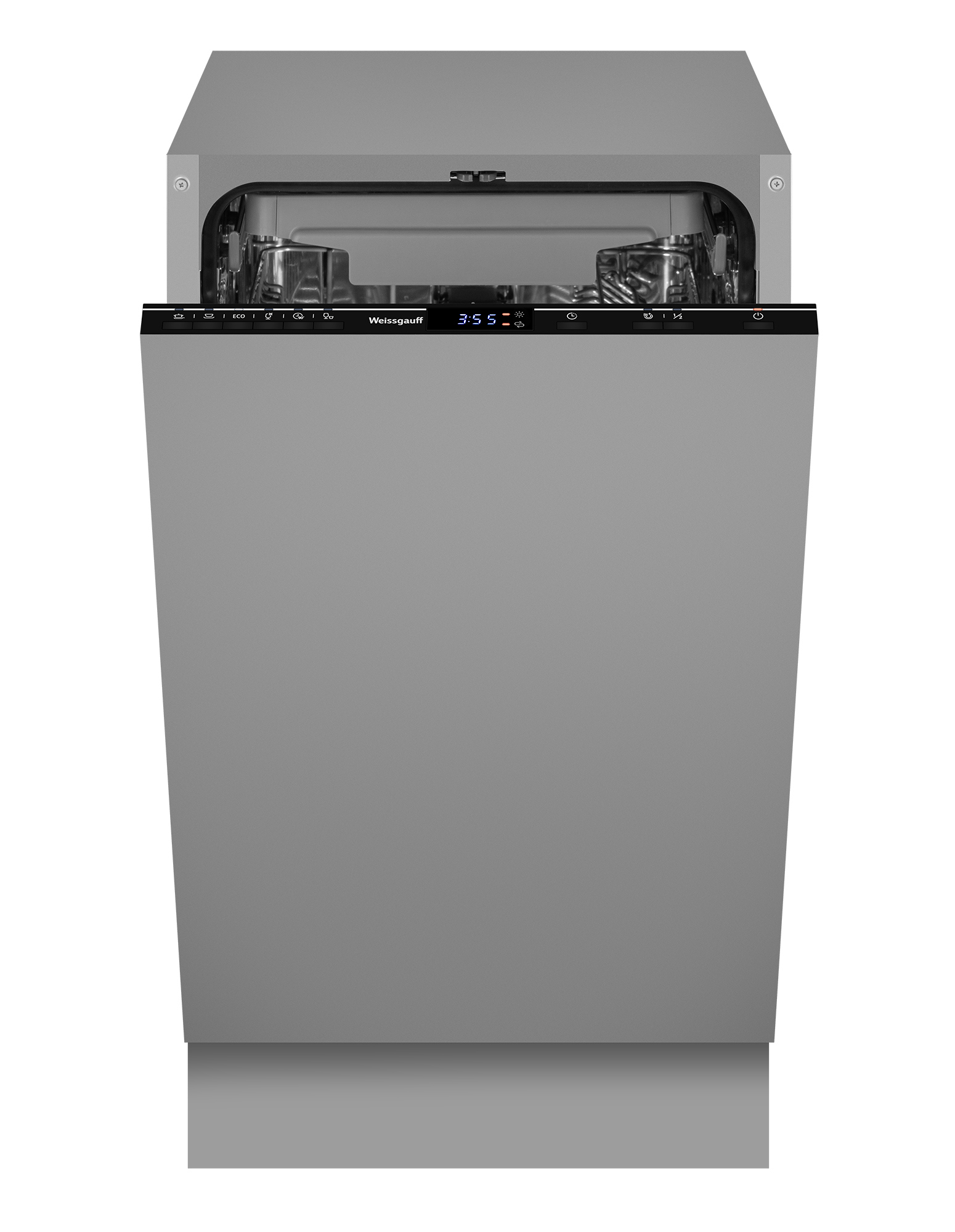 Изображение товара Встраиваемая посудомоечная машина Weissgauff BDW 4536 D 45 см 6 программ черный