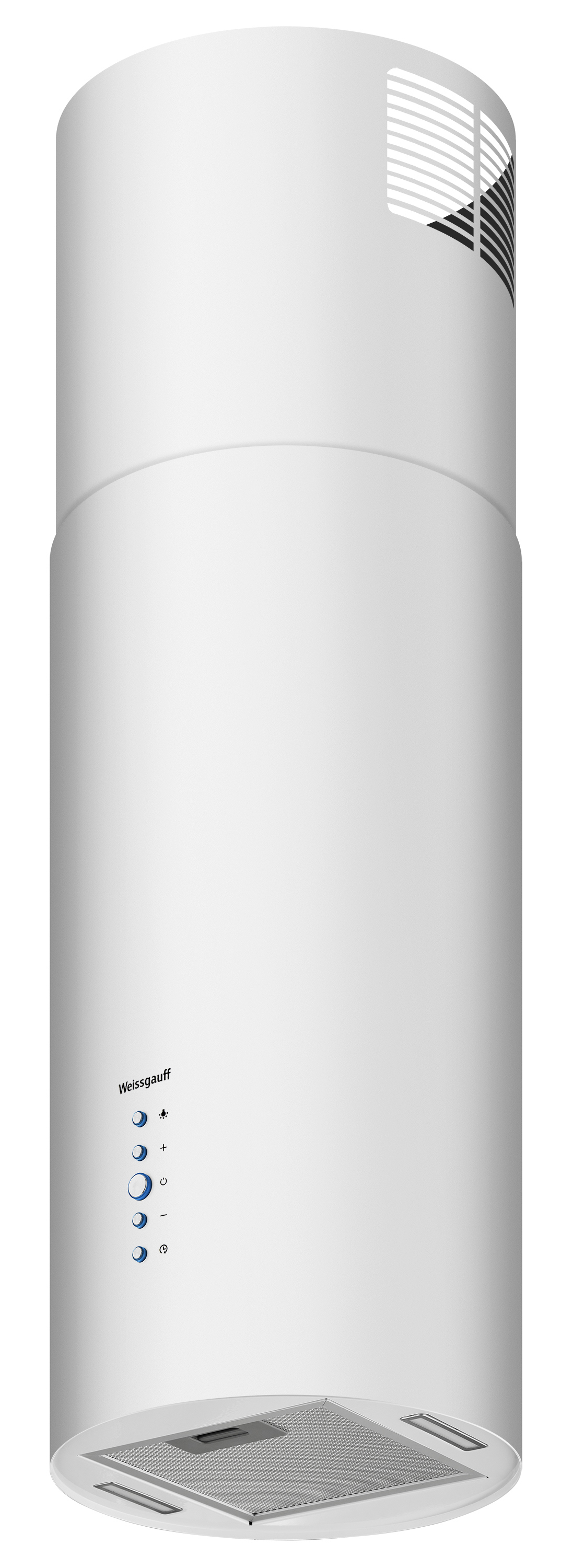 Изображение товара Островная вытяжка Weissgauff Tubus 1402 35 см белая высокая производительность