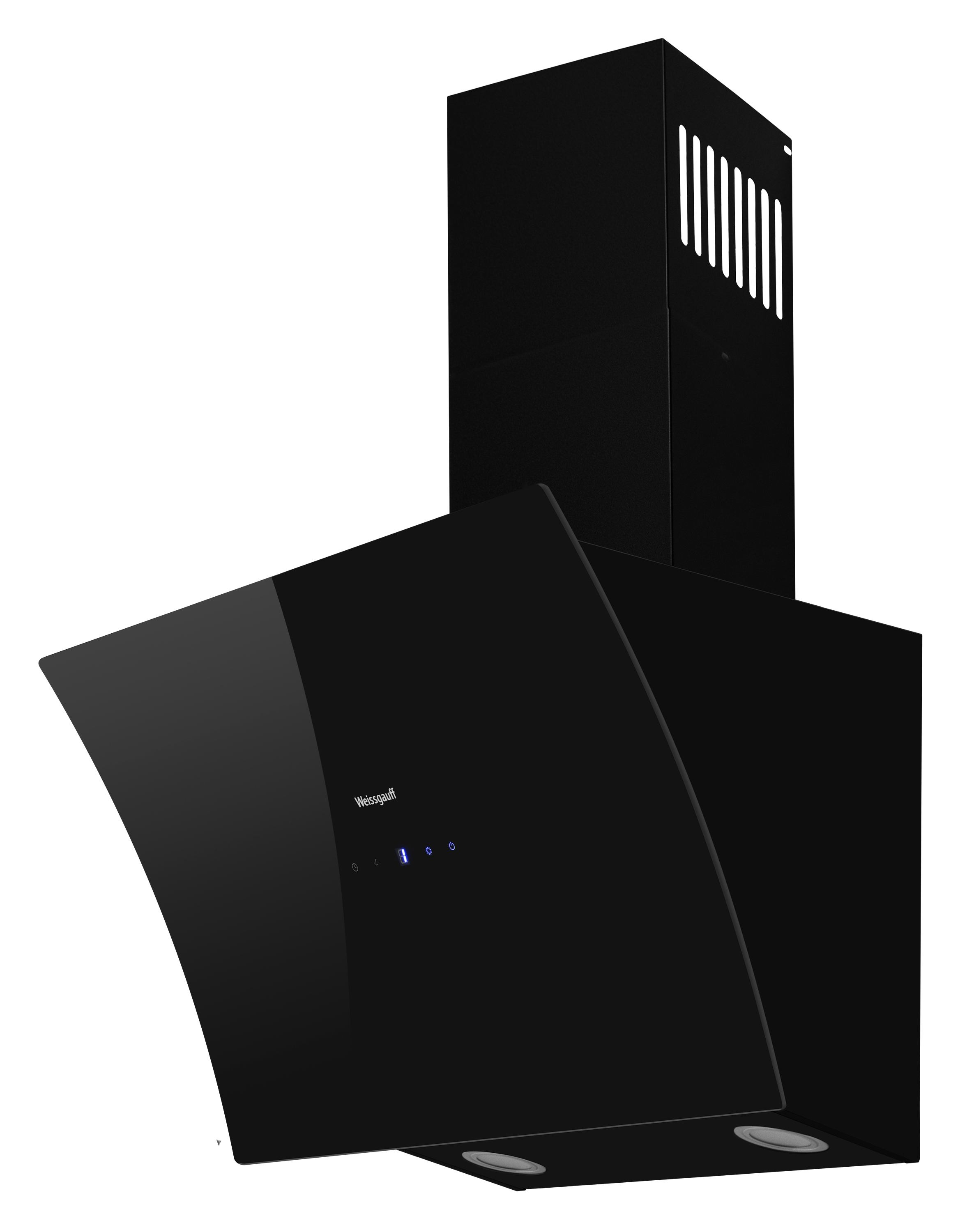 Изображение товара Купольная вытяжка Weissgauff Merga 60 bl sensor 60 см цвет черный