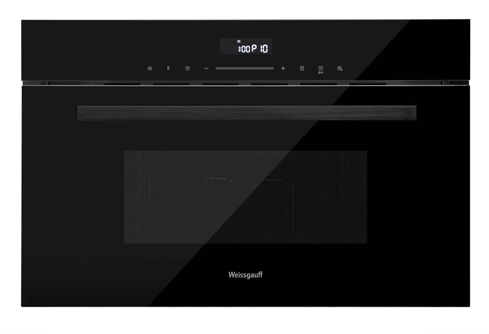 Изображение товара Встраиваемая микроволновая печь Weissgauff BMWO-341 DB Black Edition 34 л 59.5x38.2x49.2 см цвет черный