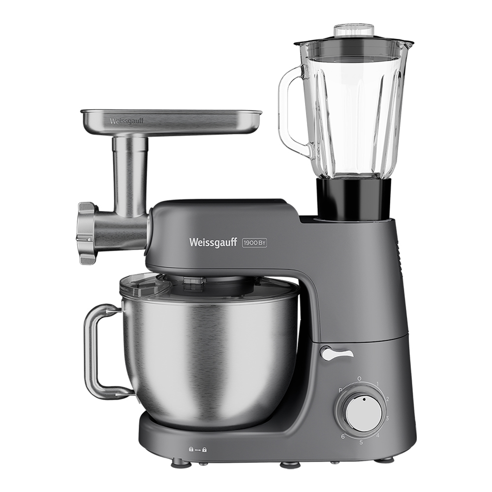Изображение товара Кухонная машина Weissgauff WKM 791 MPT Multi Chef 1900 Вт 7 л многофункциональный комбайн