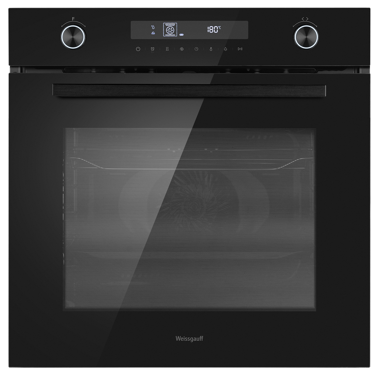 Изображение товара Электрический духовой шкаф Weissgauff EOM 741 PDB Black Edition 60х59.6х56.6 см цвет черный