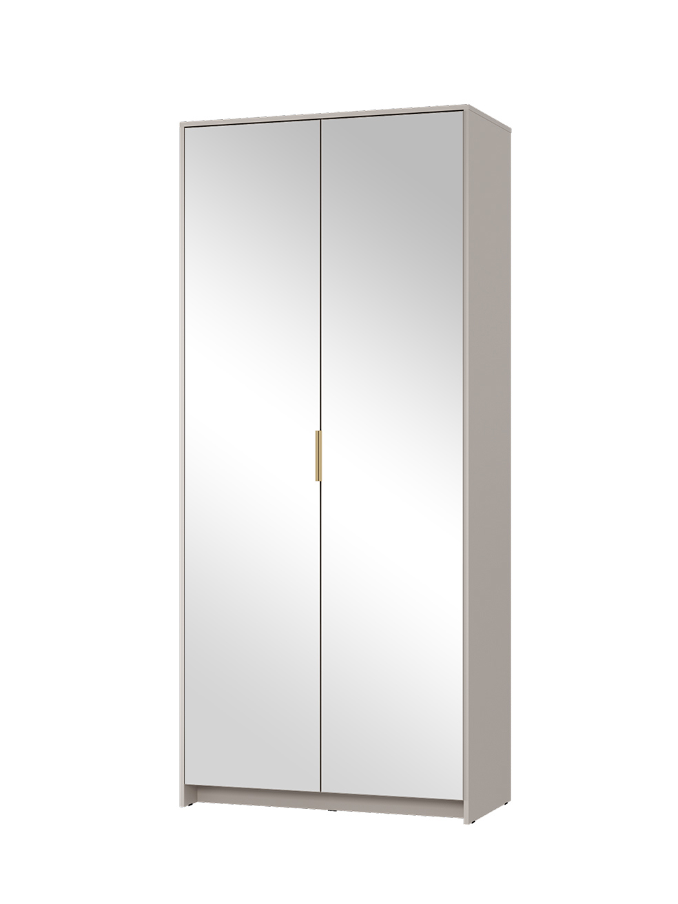 Изображение товара Шкаф распашной Bts МС Пандора с зеркальными дверями 101.2x230x51.5 см