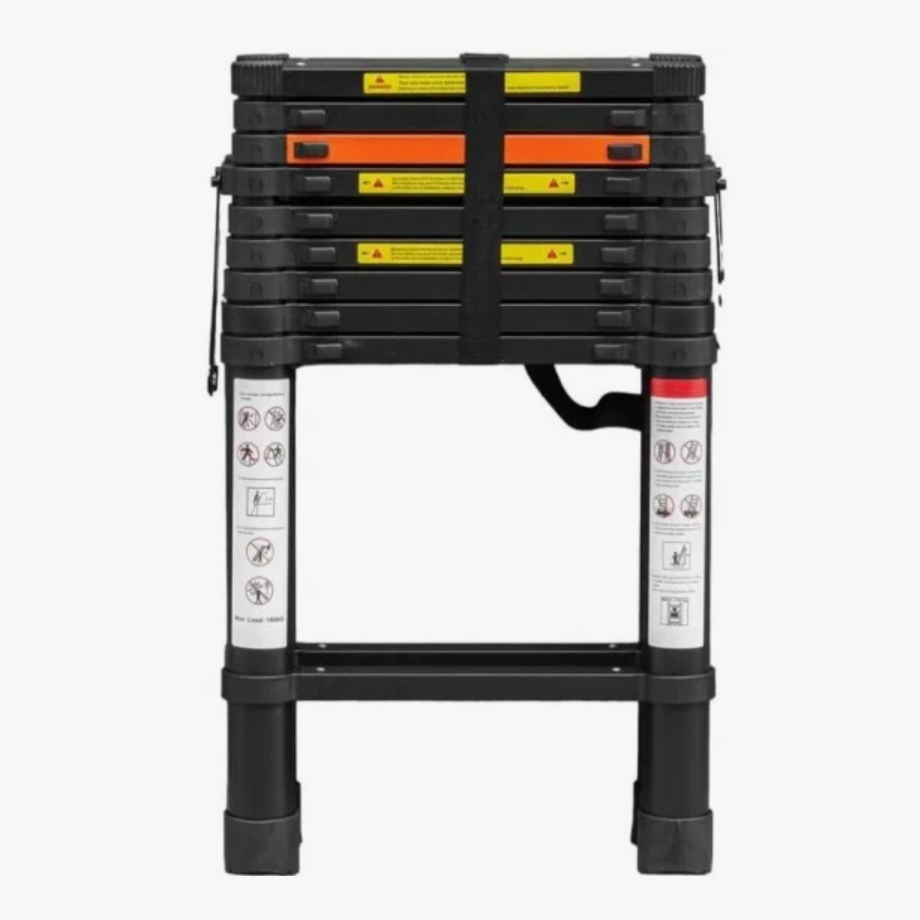 Изображение товара Телескопическая алюминиевая лестница Rockforce RF-UP290 2,9 м