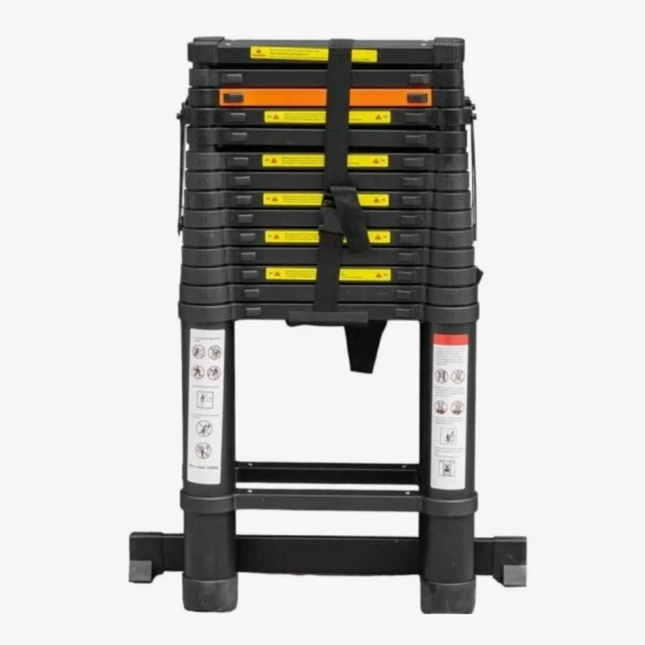 Изображение товара Лестница телескопическая Rockforce RF-UP440 1-секционная 15 ступеней