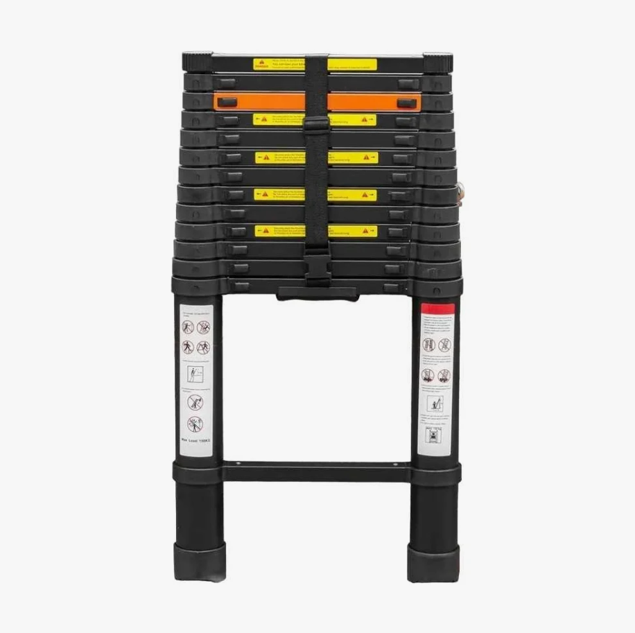 Изображение товара Телескопическая лестница Rockforce RF-UP500 до 5 м для профессионалов Изображение товара Телескопическая лестница Rockforce RF-UP500 до 5 м для профессионалов