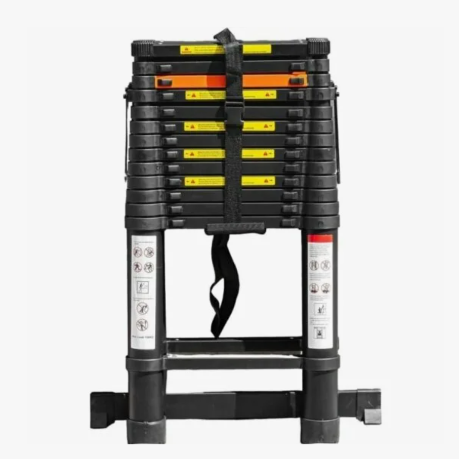 Изображение товара Телескопическая алюминиевая лестница ROCKFORCE RF-UP440-2, до 4,4 м для профессионалов Изображение товара Телескопическая алюминиевая лестница ROCKFORCE RF-UP440-2, до 4,4 м для профессионалов