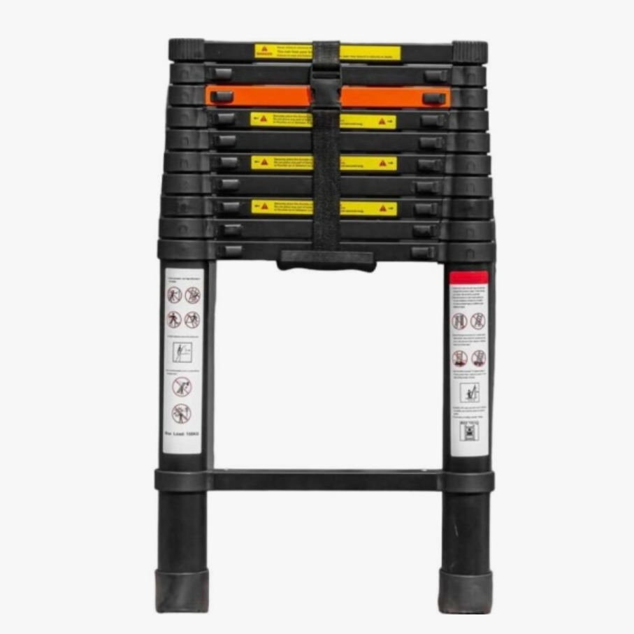 Изображение товара Лестница-стремянка телескопическая Rockforce RF-UP320-2 2-секционная 22 ступеней