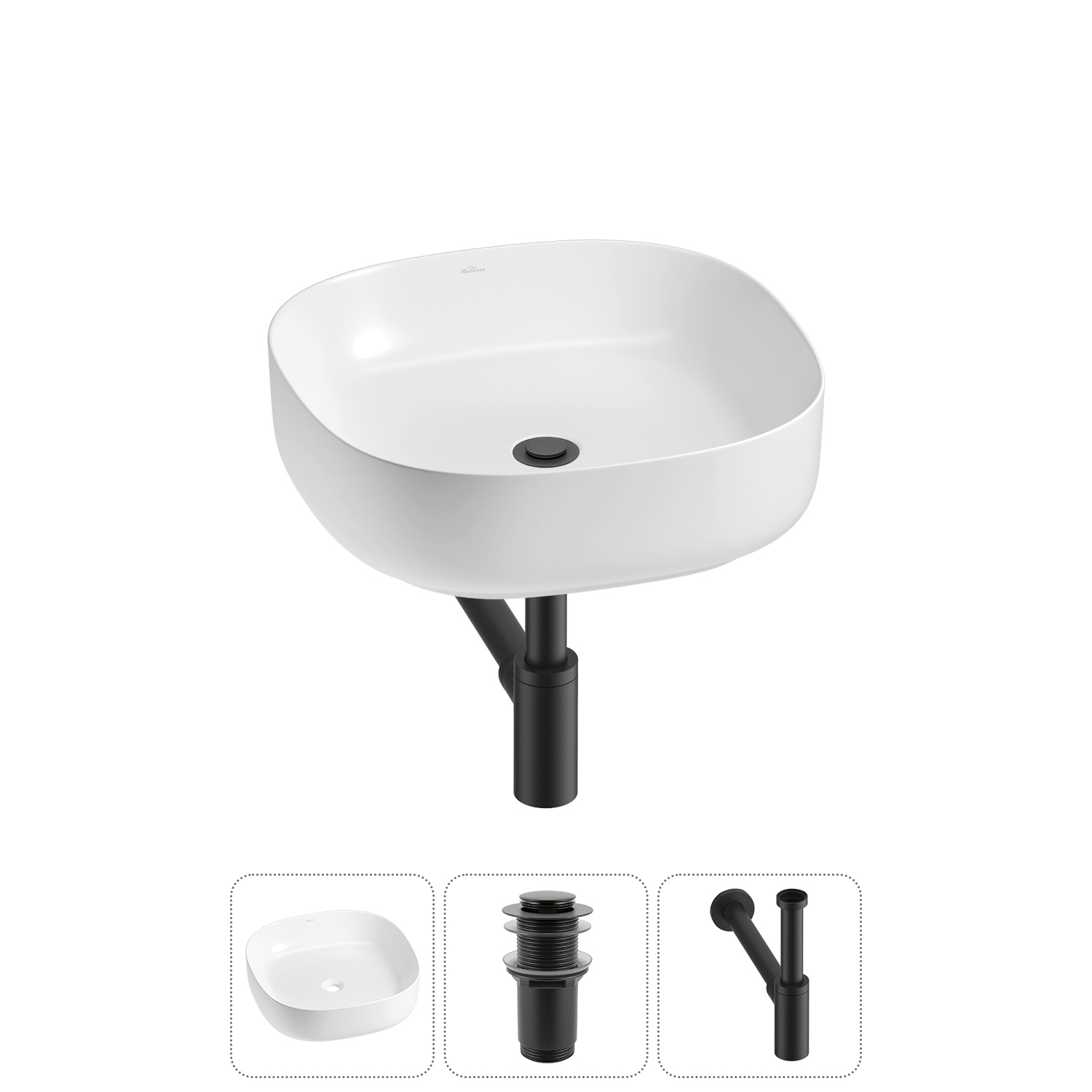 Изображение товара Раковина Wellsee Belle Spa 3.0 45 см от польского производителя