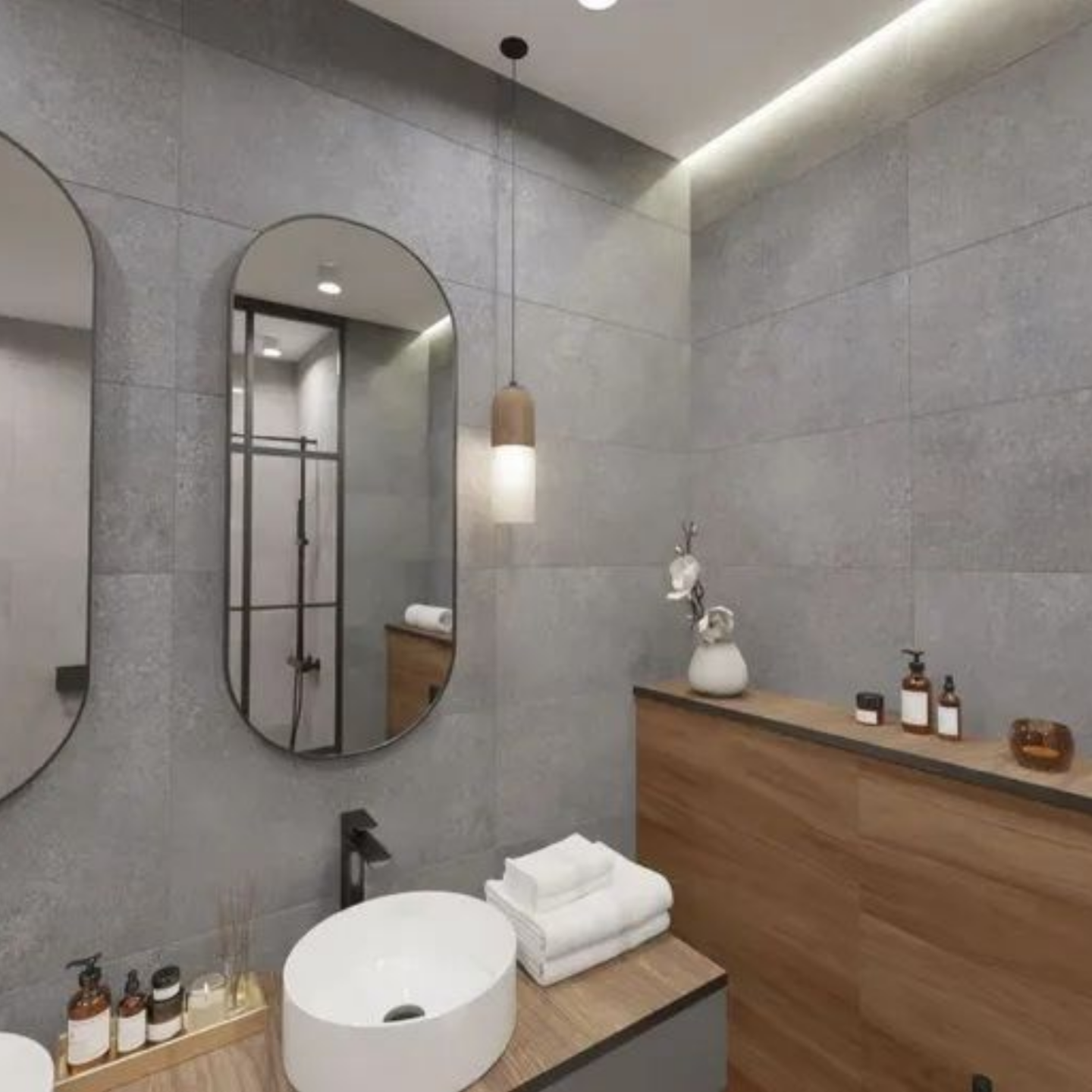 Изображение товара Керамогранит LB Ceramics Трэверс 30x60см темно-серый для пола и стен