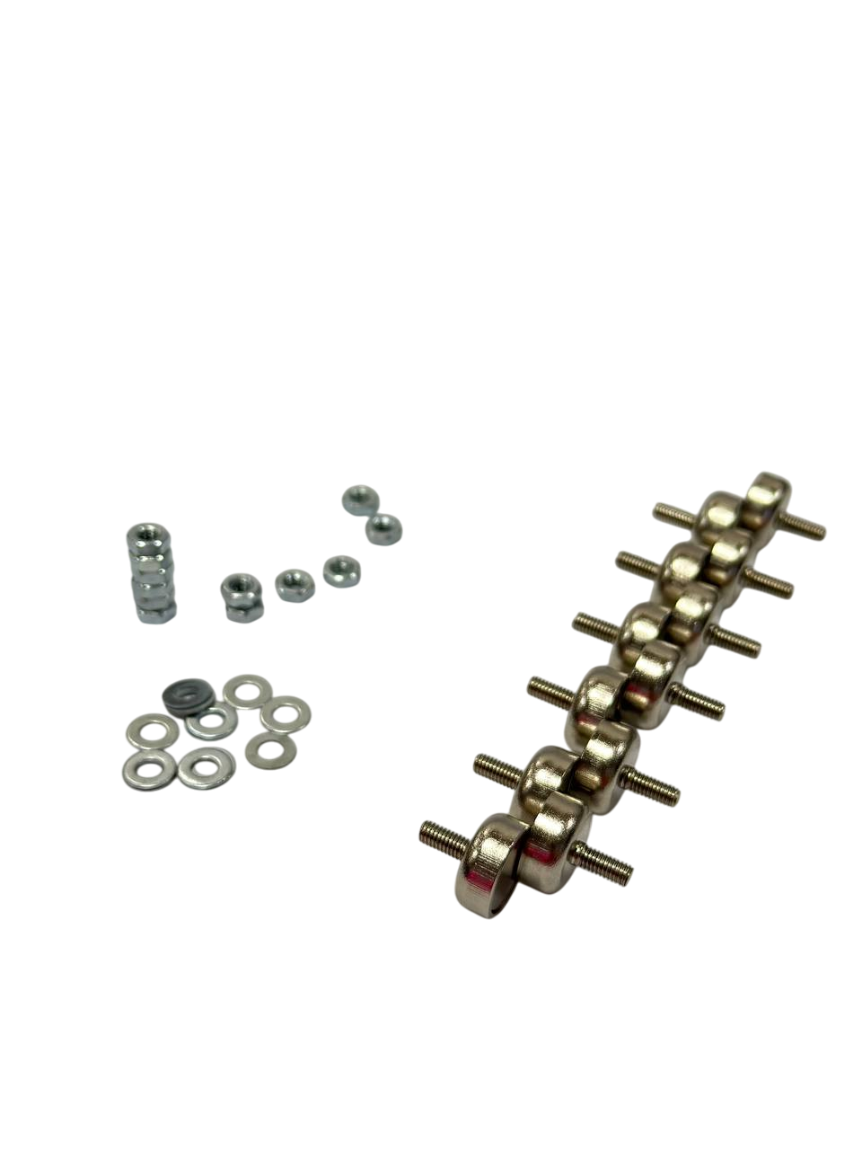 Изображение товара Магнитное крепление под гайку С12 в комплекте с шайбой и гайкой М3 сцепление 3.2 кг 8 шт.