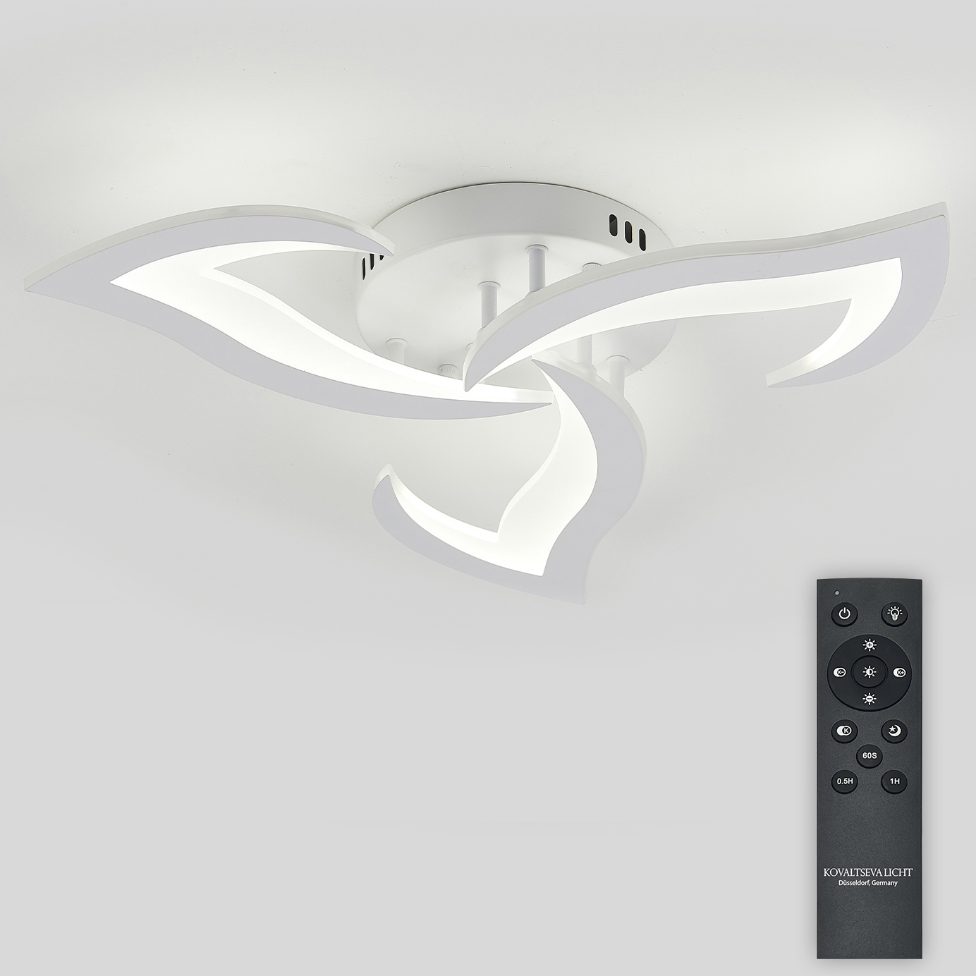 Изображение товара Люстра потолочная светодиодная Natali Kovaltseva Olimp ii с пультом управление