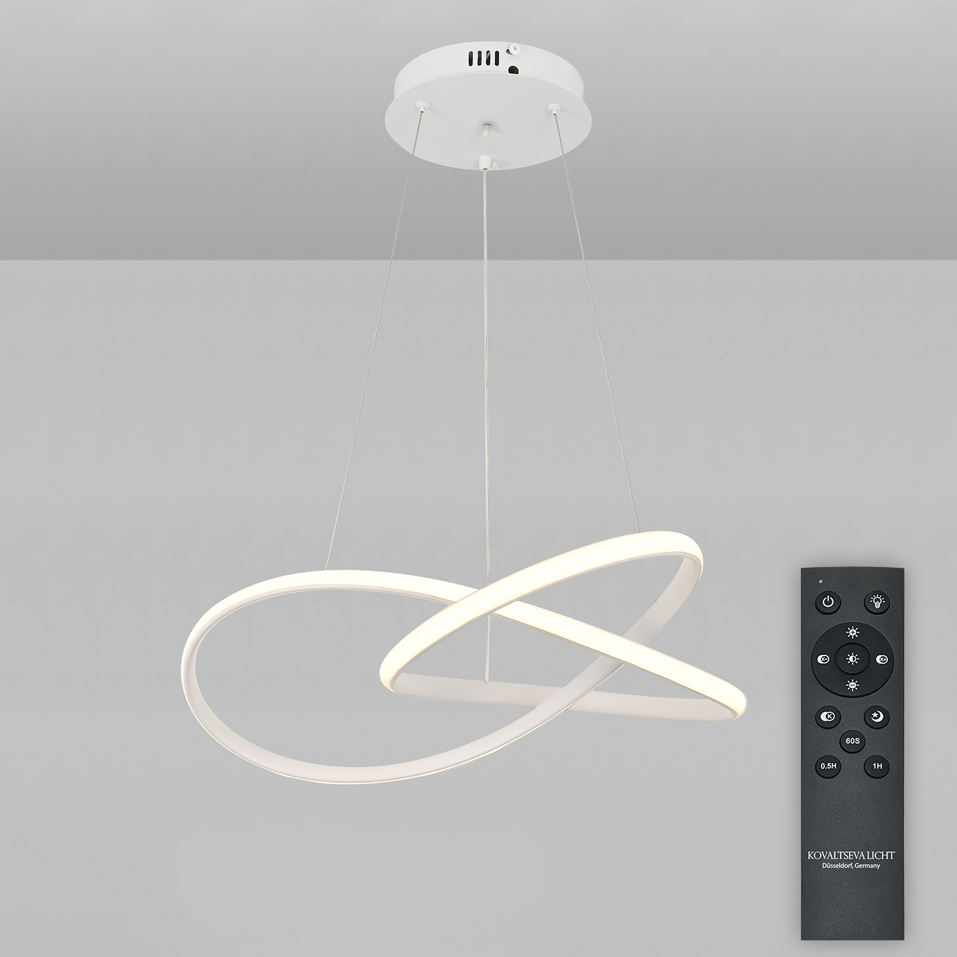 Изображение товара Люстра подвесная светодиодная Natali Kovaltseva Finam с пультом управления