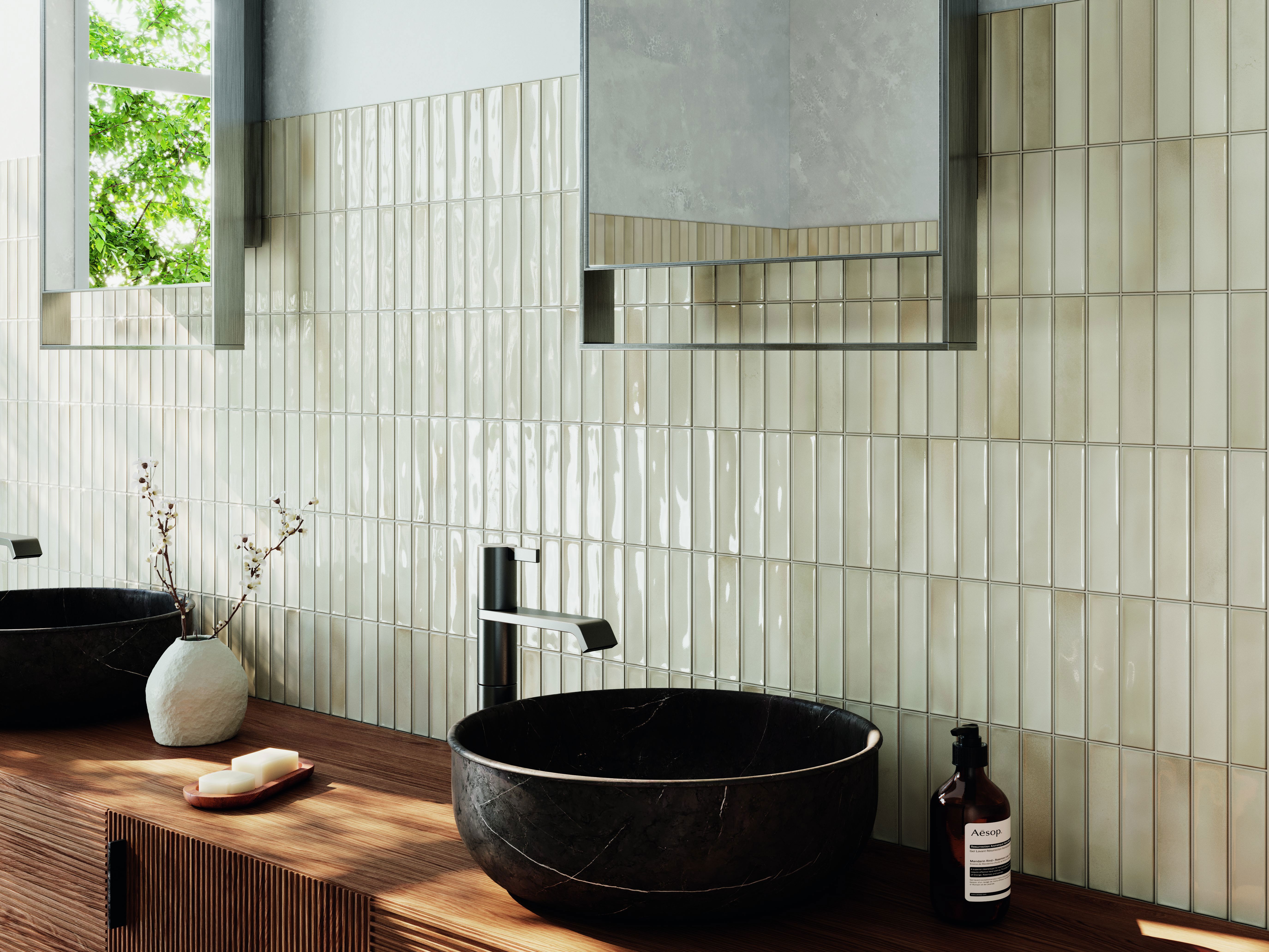 Изображение товара Керамическая плитка El barco Alba 15x30 см бежевый глянцевый 78910134