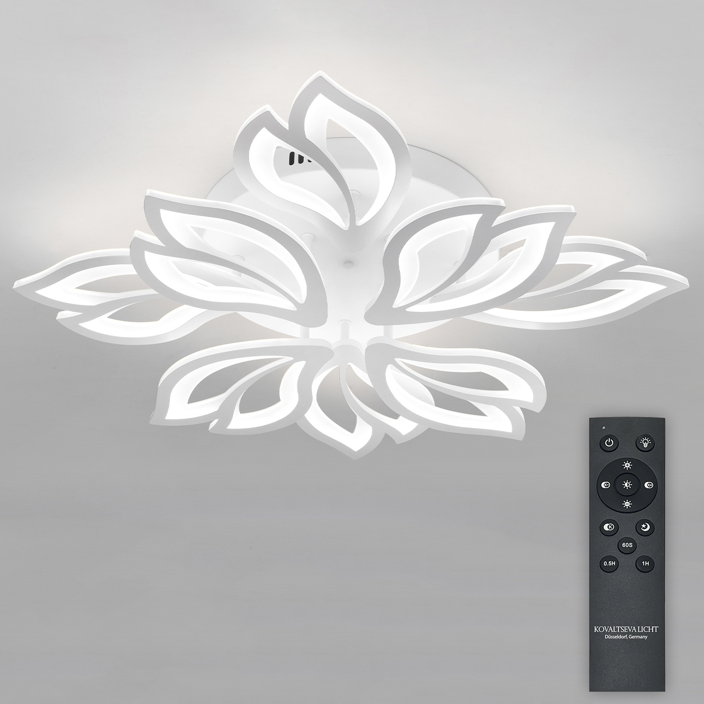 Изображение товара Люстра потолочная светодиодная Natali Kovaltseva Sand ii Lamps 85003