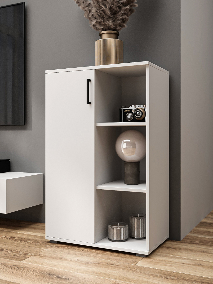 Изображение товара Шкаф распашной Loft 52 Сорренто 60x90x34 см ЛДСП цвет белый