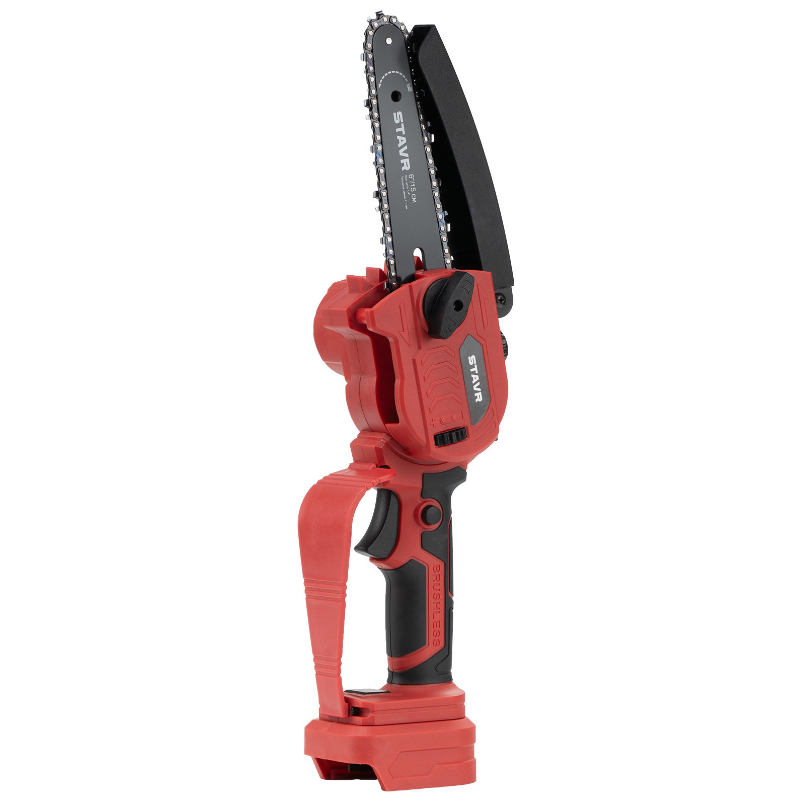 Изображение товара Цепная аккумуляторная пила СТАВР SCS 18BL-15 с бесщёточным двигателем