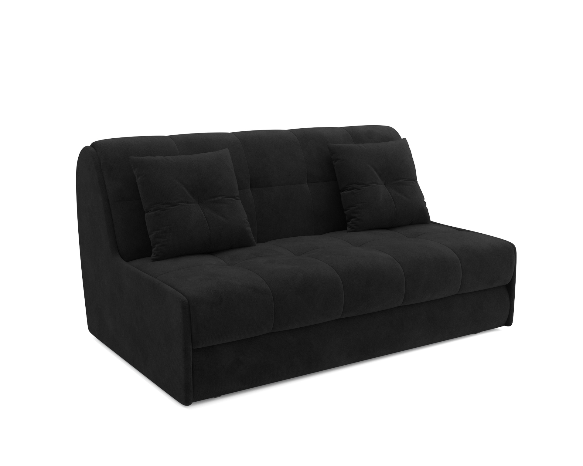 Изображение товара Диван раскладной Мебель-арс Барон №2 с механизмом Аккордеон и велюровым покрытием