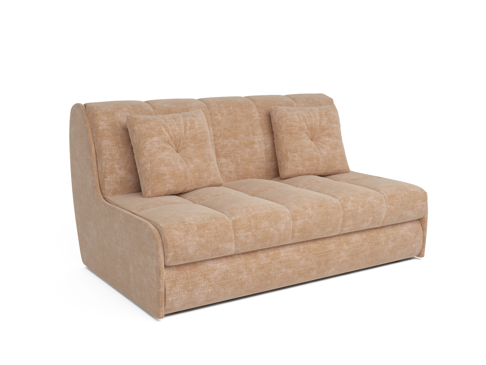 Изображение товара Диван раскладной Мебель-арс Барон №2 с механизмом Аккордеон бежевый 164x88x110 см