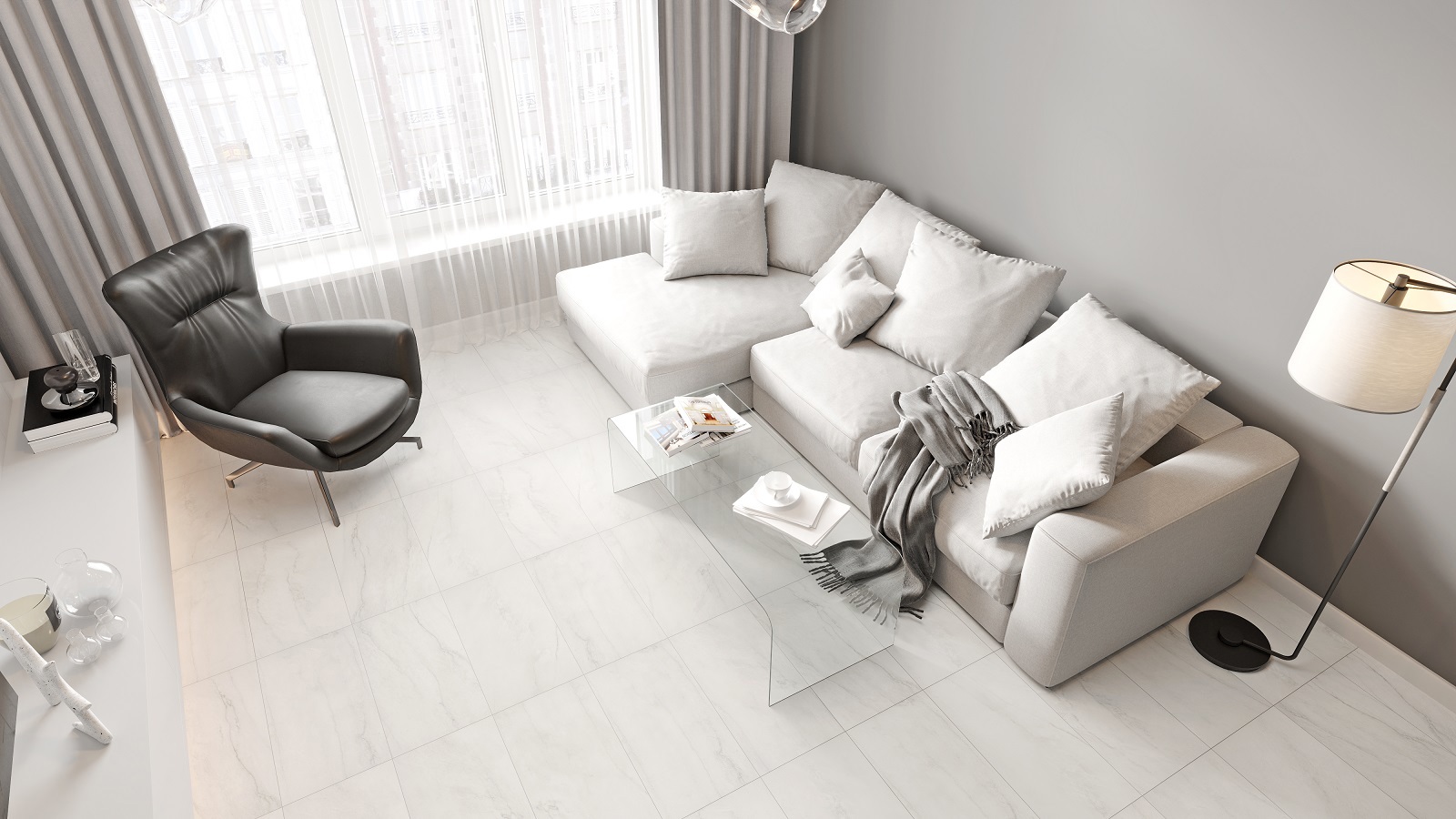 Изображение товара ПВХ плитка Norland Эсперон 43 класс водостойкая 3.7 м² бежевый камень