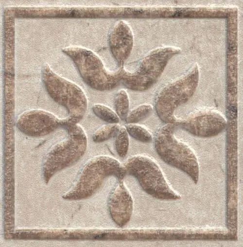 Вставка напольная Kerama Marazzi Нортон HGD/A24/SG1550 7.2x7.2 см матовая цвет бежевый