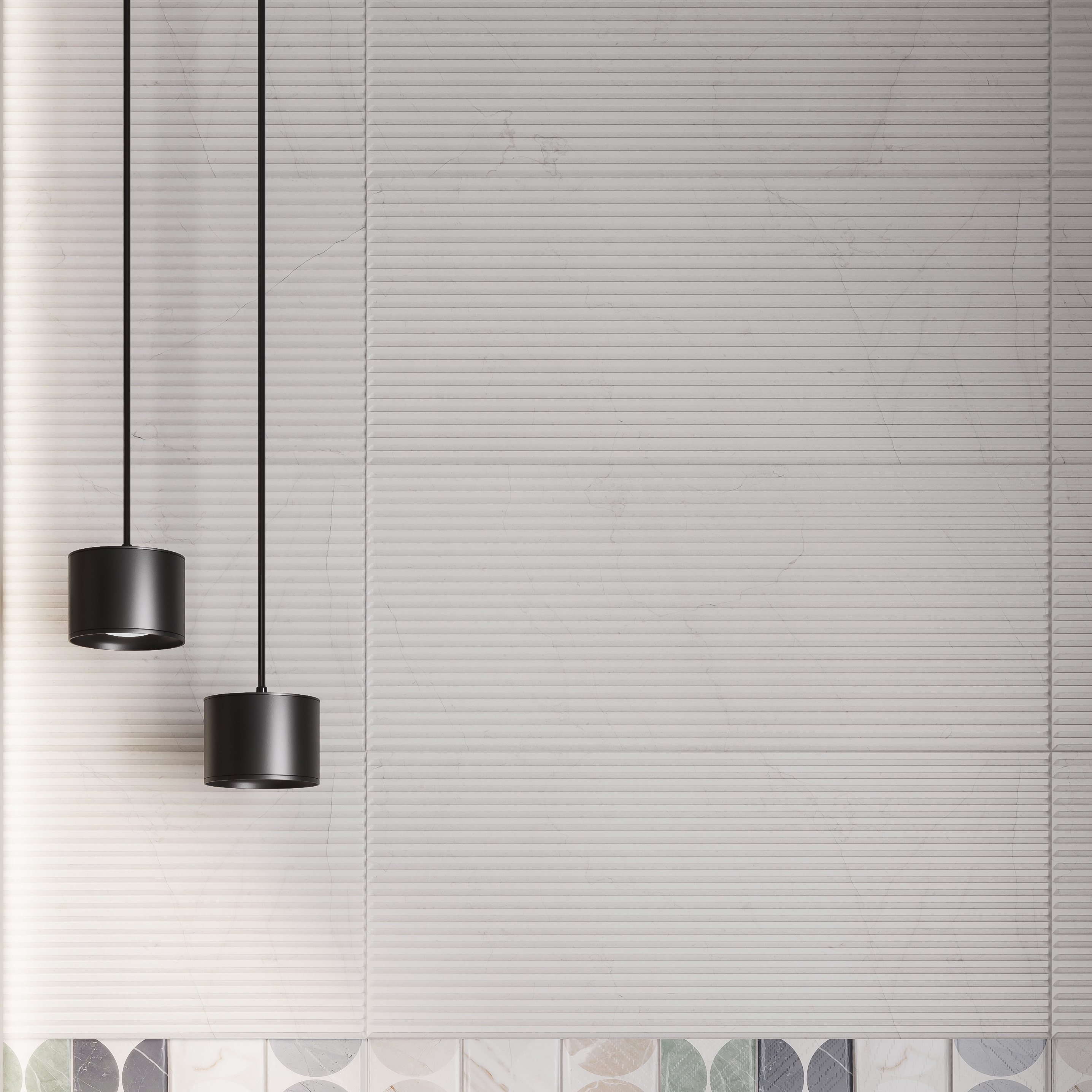 Изображение товара Настенная плитка Gracia Ceramica Time 03 25x60 см белая для ванной комнаты