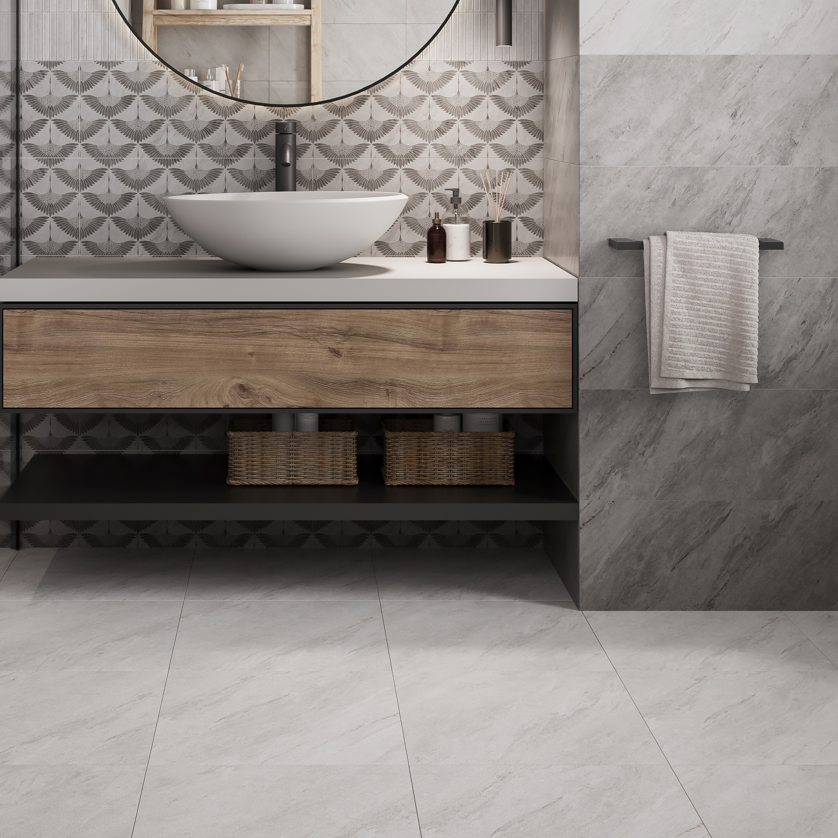 Изображение товара Керамогранит Tanto 45x45 см 1.62 м² цвет серый