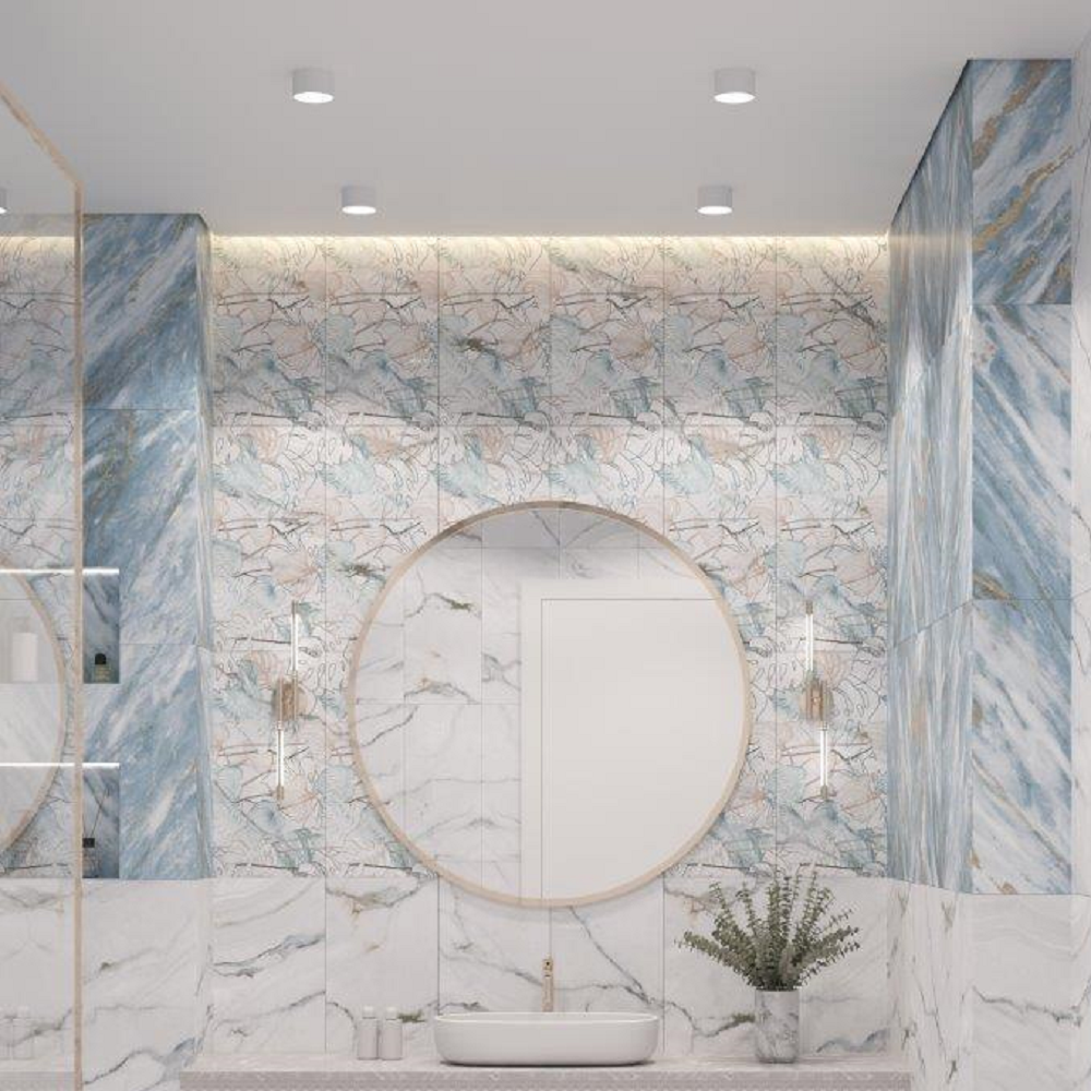 Изображение товара Настенная плитка AXIMA Байкал 30x60 см матовая листья для внутренних помещений