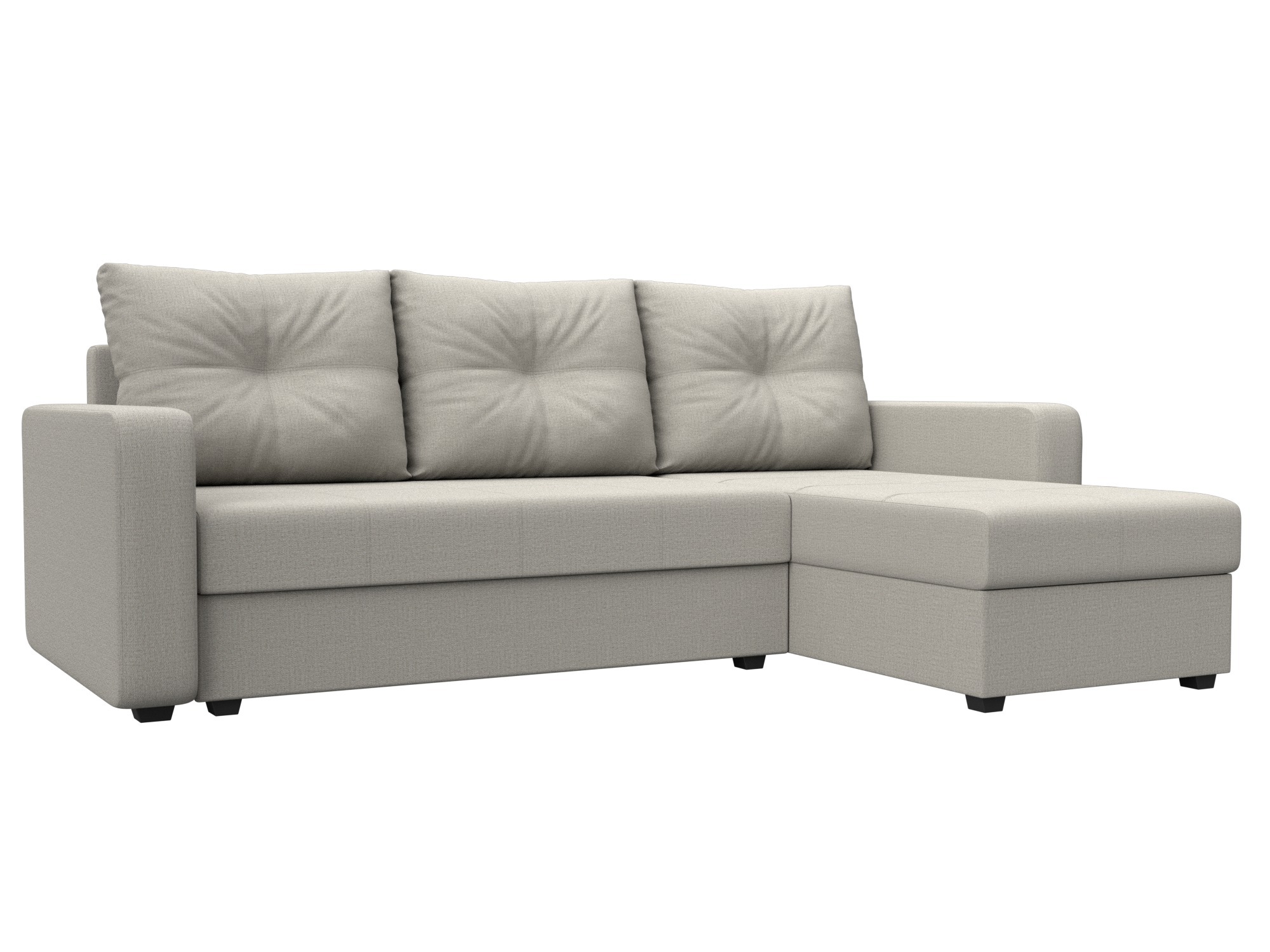 Изображение товара Угловой раскладной диван Ливерпуль Лайт с ящиками и механизмом еврокнижка