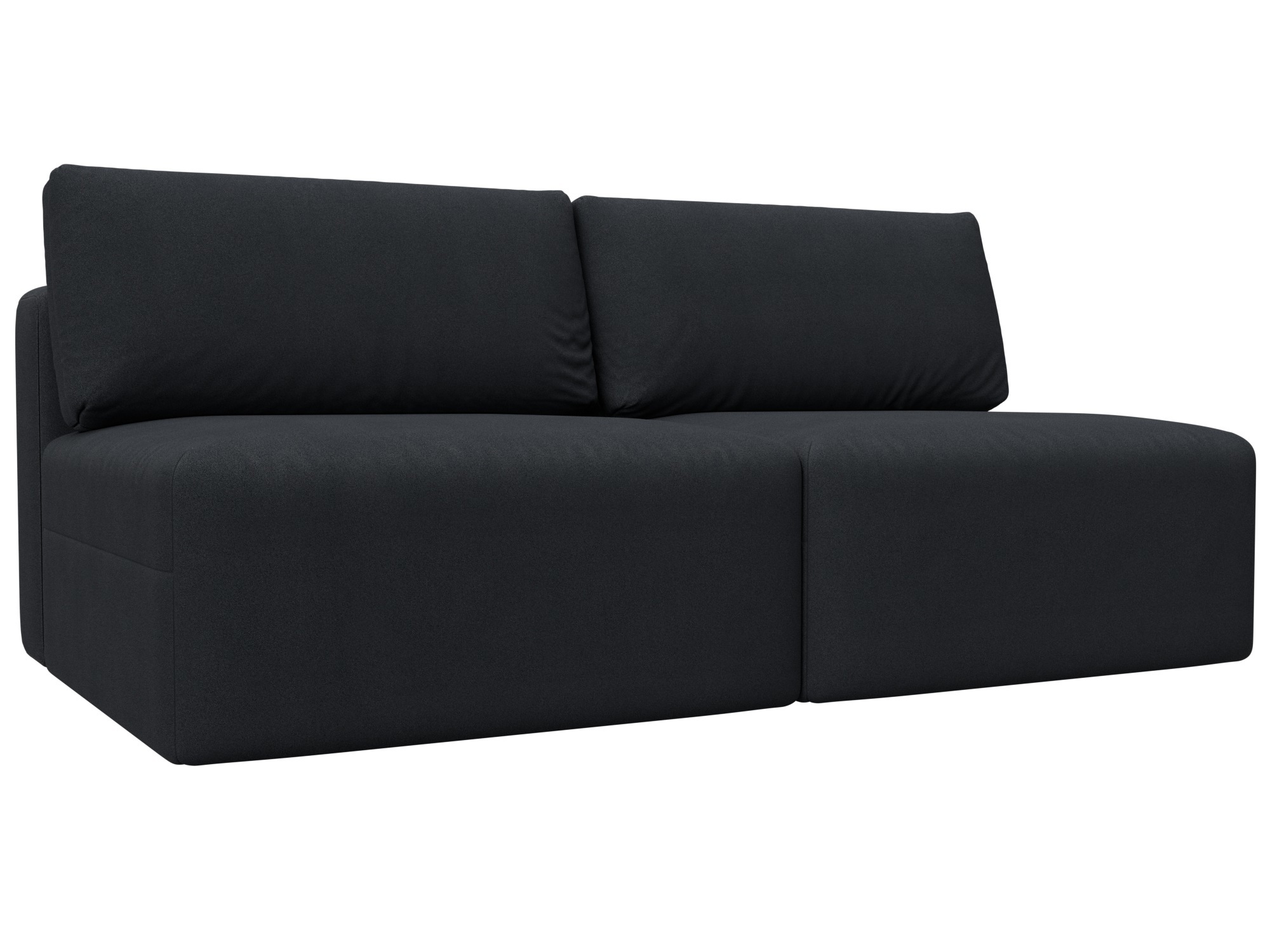 Изображение товара Диван раскладной Лига диванов 129464 темно-серый 200x84x118 см