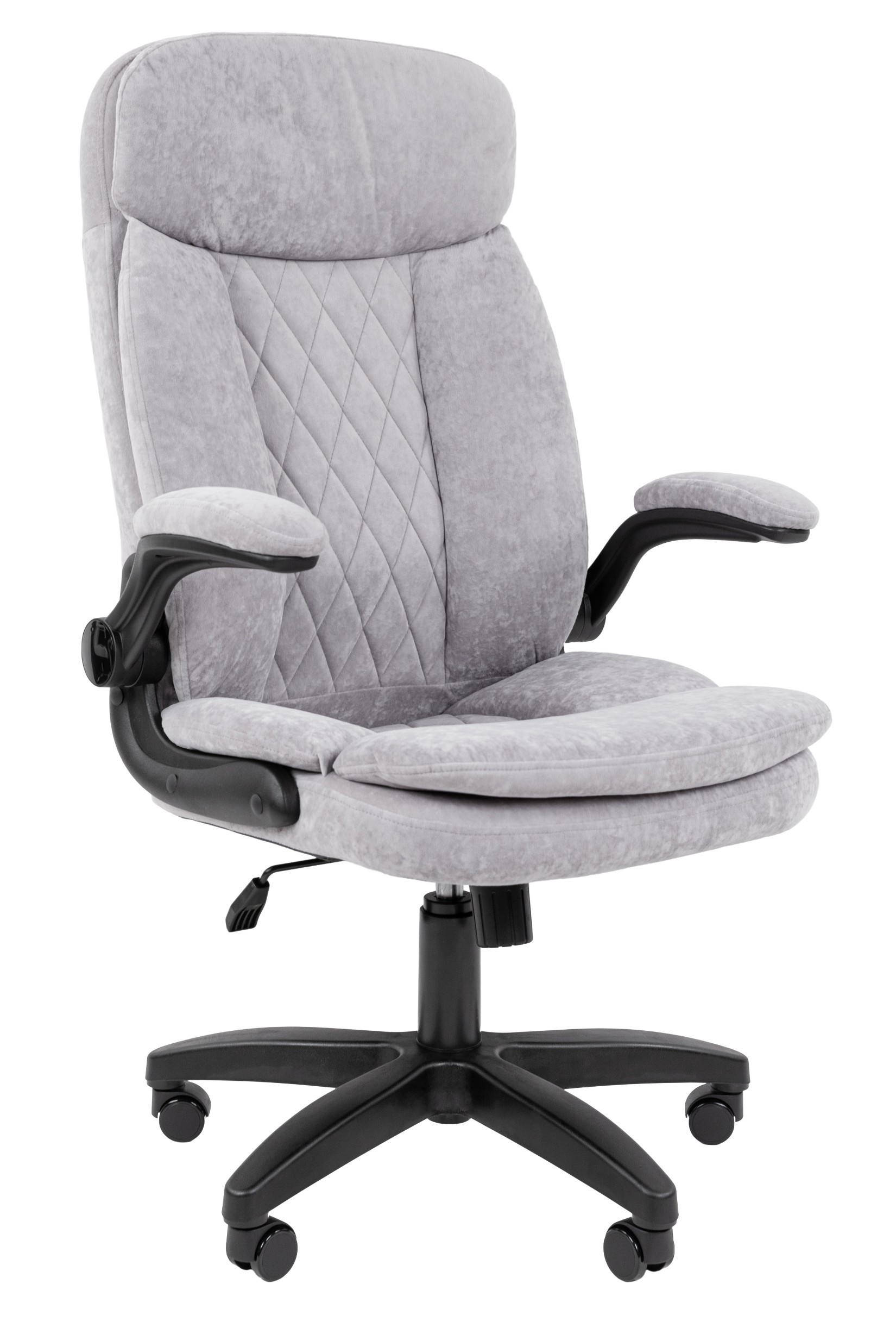 Изображение товара Офисное кресло Chairman Home 533 велюр светло-серое для офиса и дома