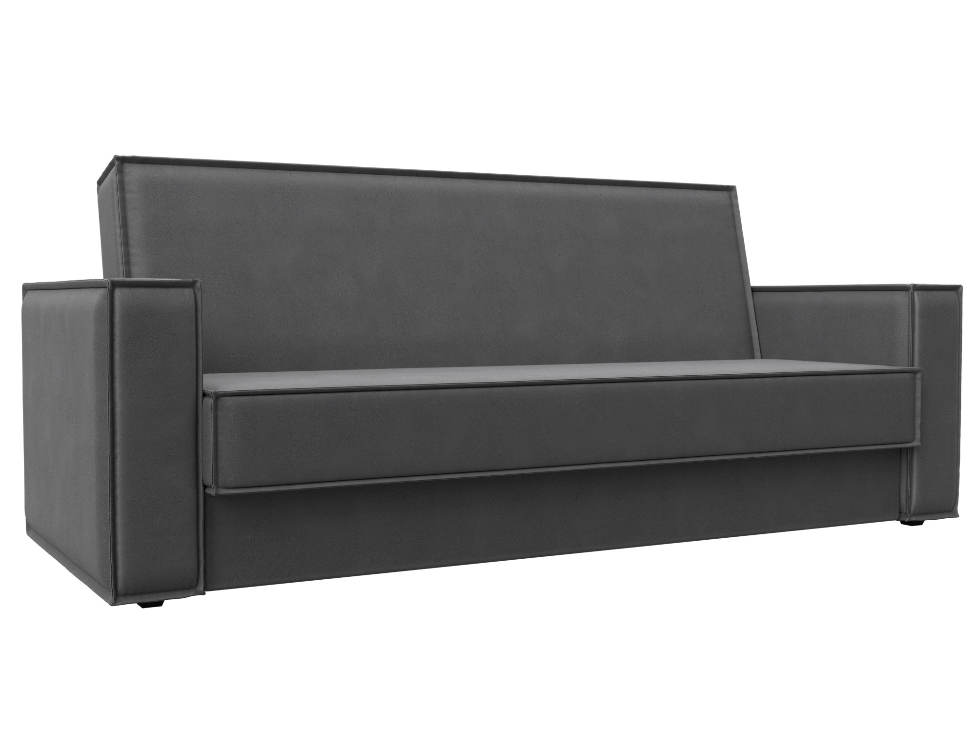 Изображение товара Диван раскладной Лига диванов Куба 214x90x81 см замша серый