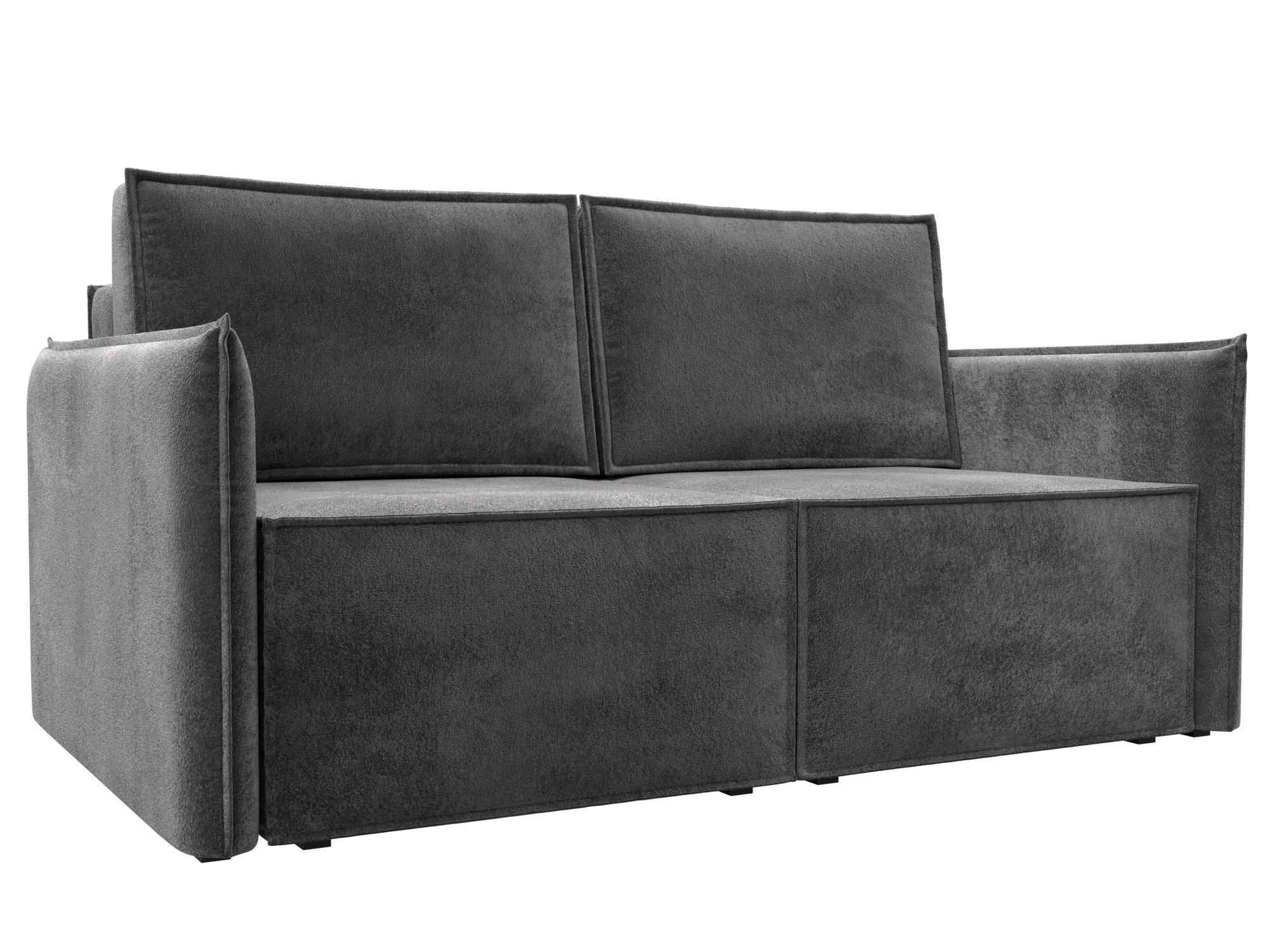 Изображение товара Диван раскладной Лига диванов 159x94x108 см велюр цвет tower 10 серый