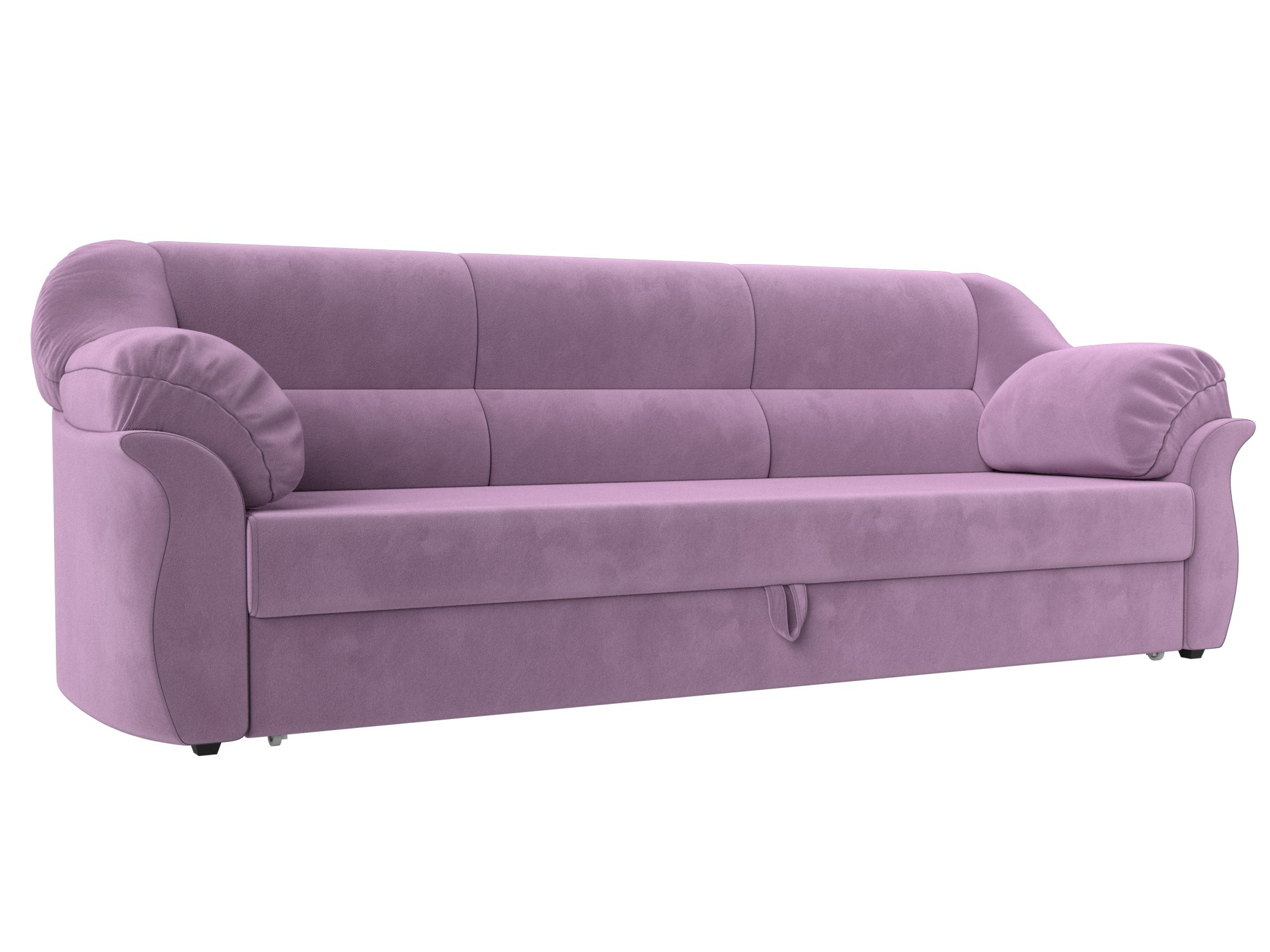 Изображение товара Диван раскладной Лига диванов 230x94x93 см вельвет цвет сиреневый