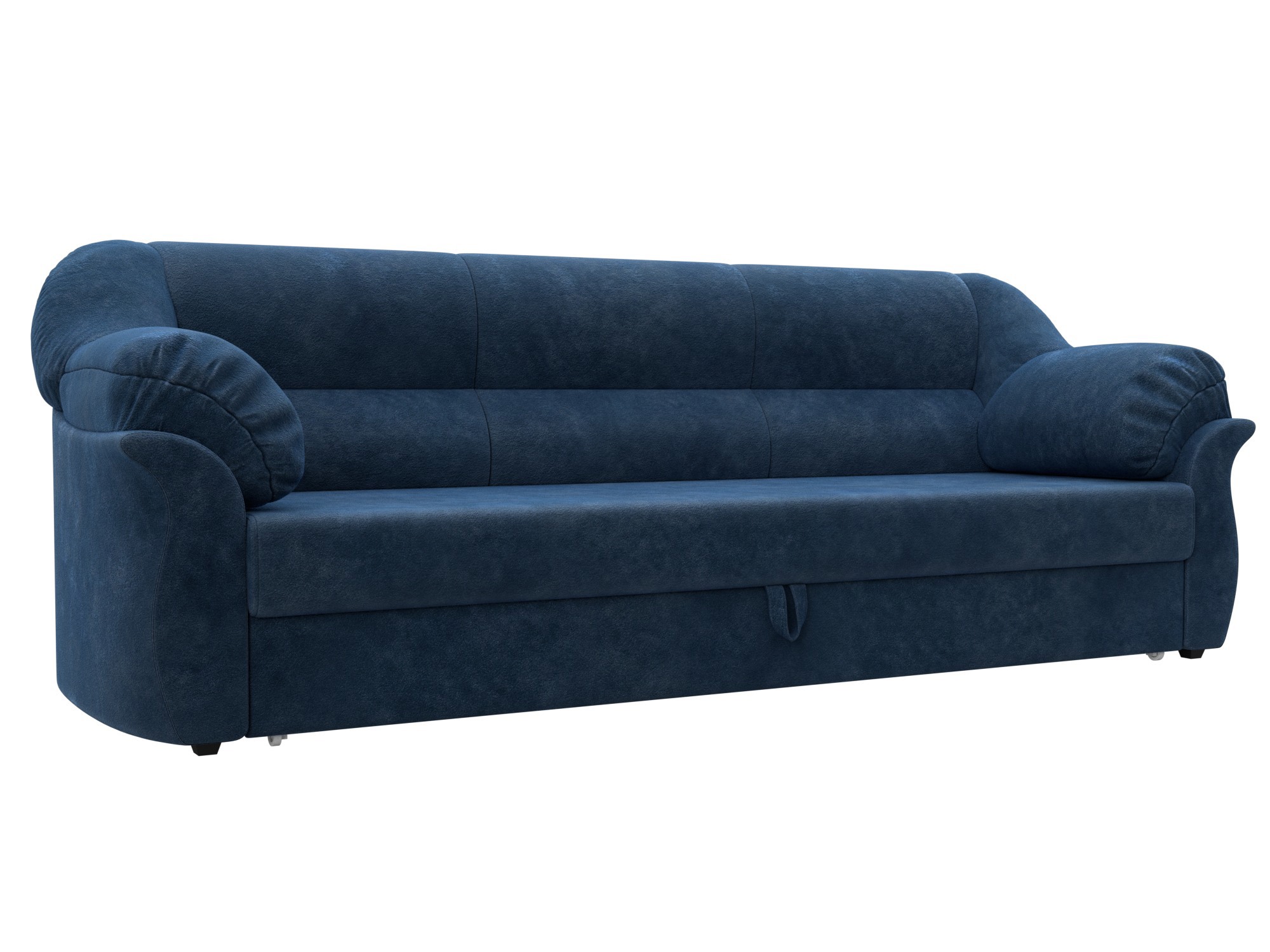 Изображение товара Диван раскладной Лига диванов Карнелла 230x94x93 см велюр синий