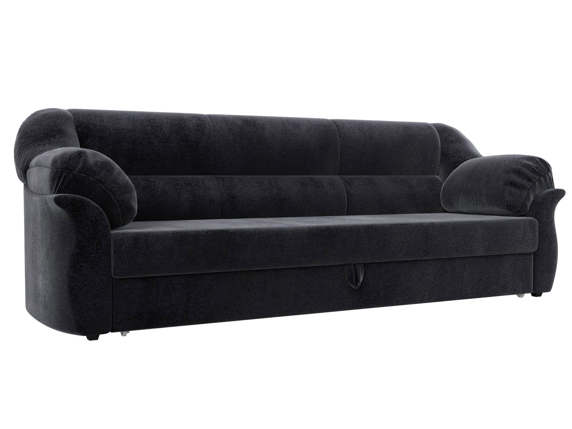 Изображение товара Диван раскладной Лига диванов Карнелла 230x94x93 см велюр темно-серый