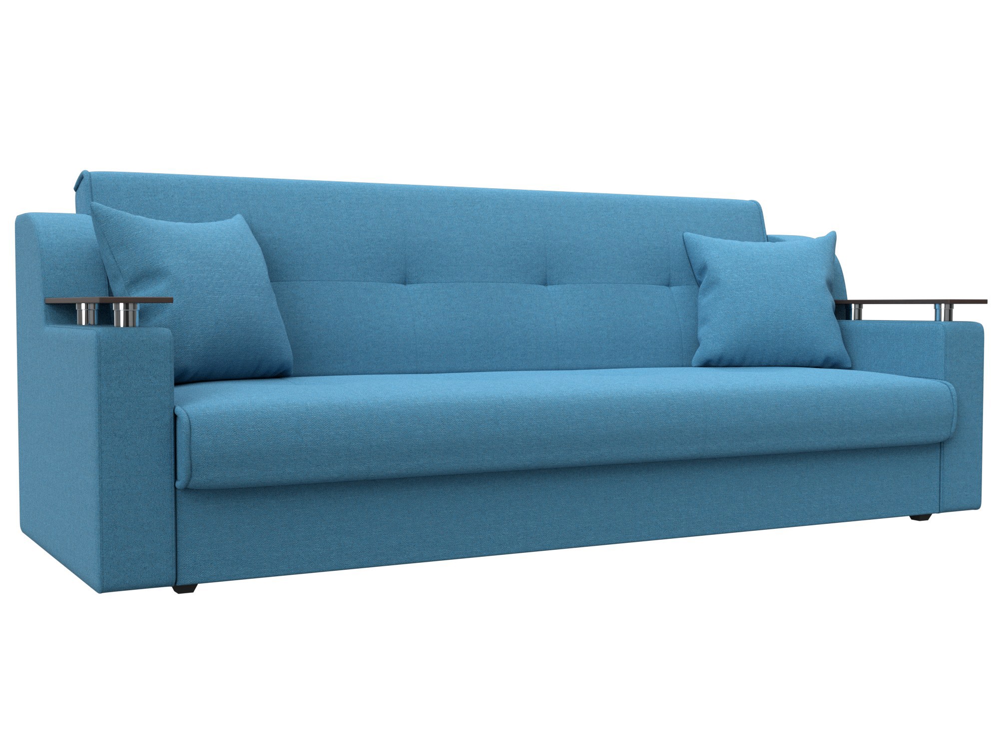 Изображение товара Диван раскладной Лига диванов Сенатор 208x87x80 см голубой гипоаллергенный