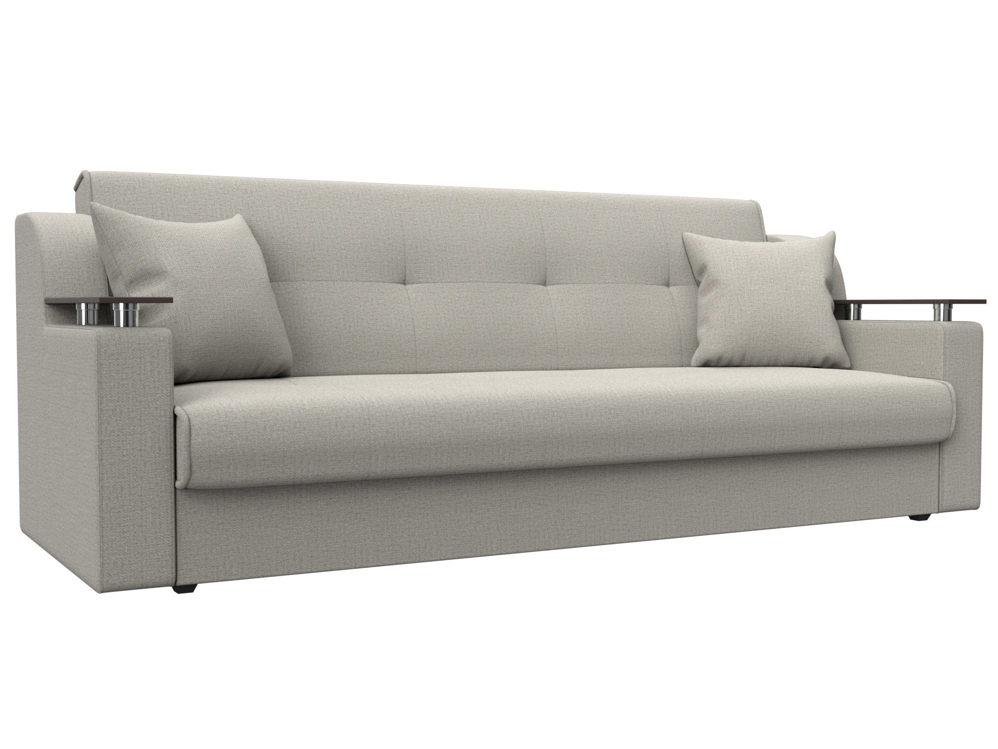 Изображение товара Диван раскладной Лига диванов Сенатор 208x87x80 см бежевый с механизмом книжка