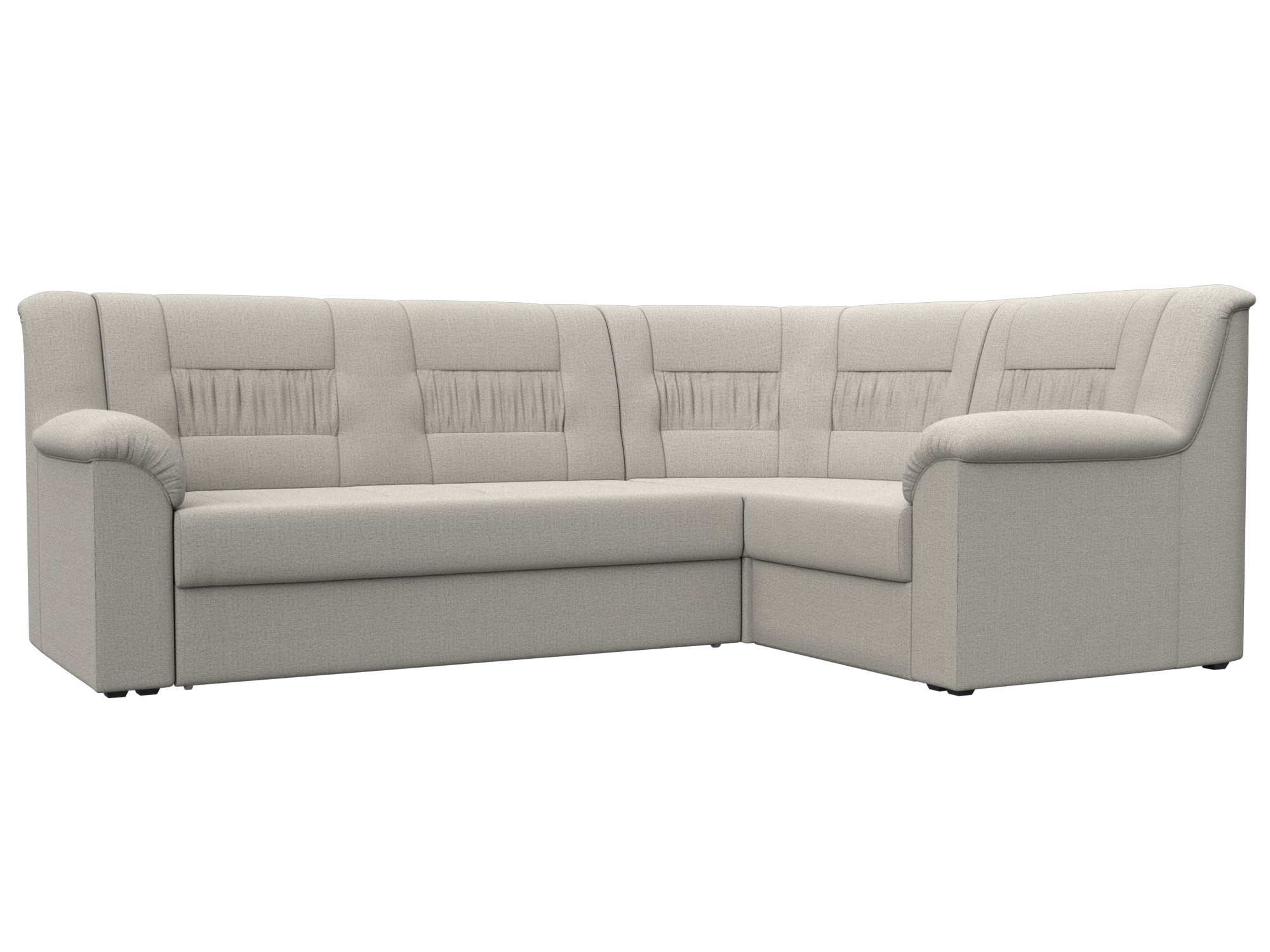 Изображение товара Диван раскладной Лига диванов 122829_спб 240x90x170 см рогожка цвет амур 02 бежевый