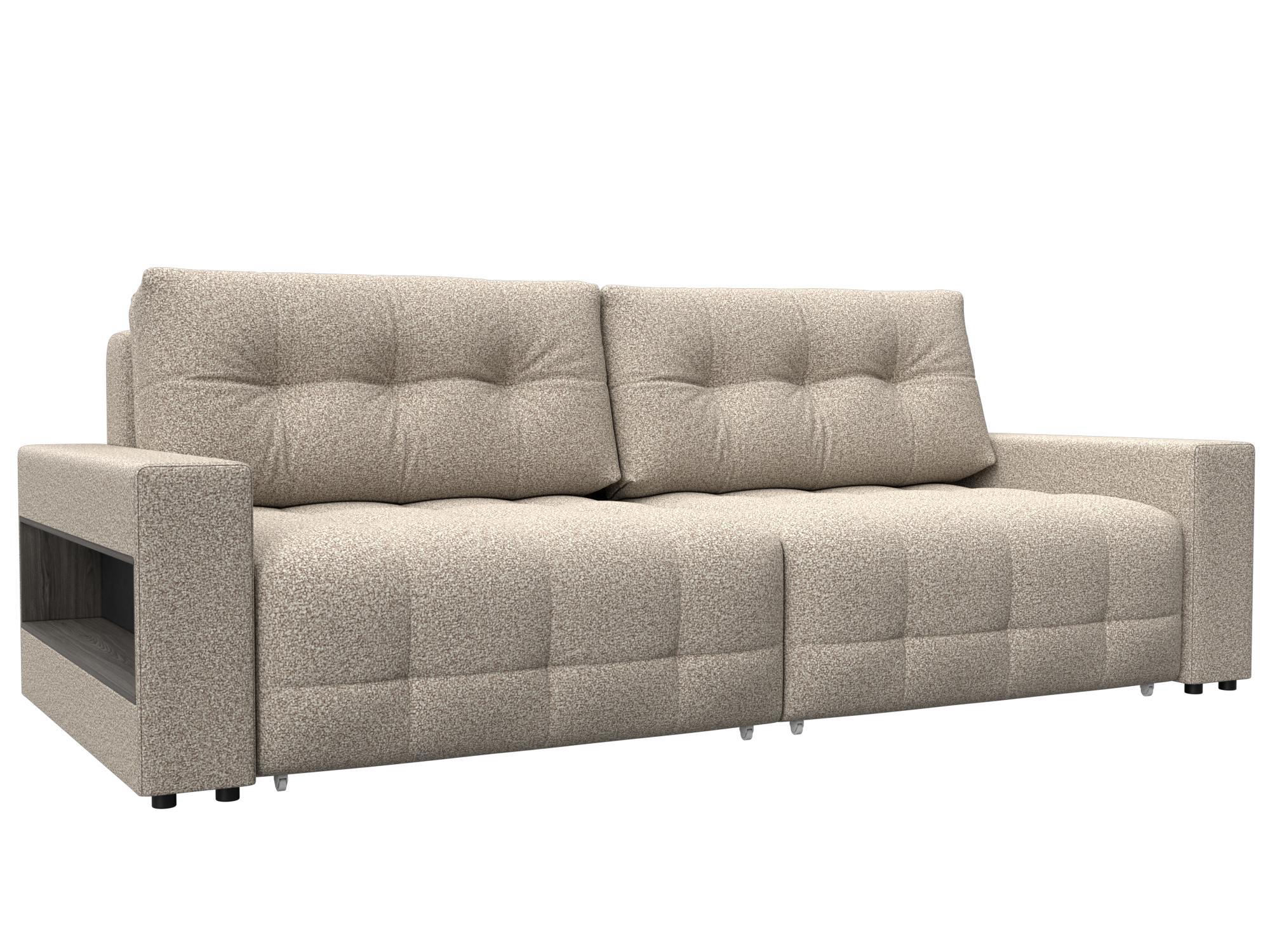 Изображение товара Диван раскладной Лига диванов 128904_спб 234x90x105 см велюр цвет ness 04 бежевый