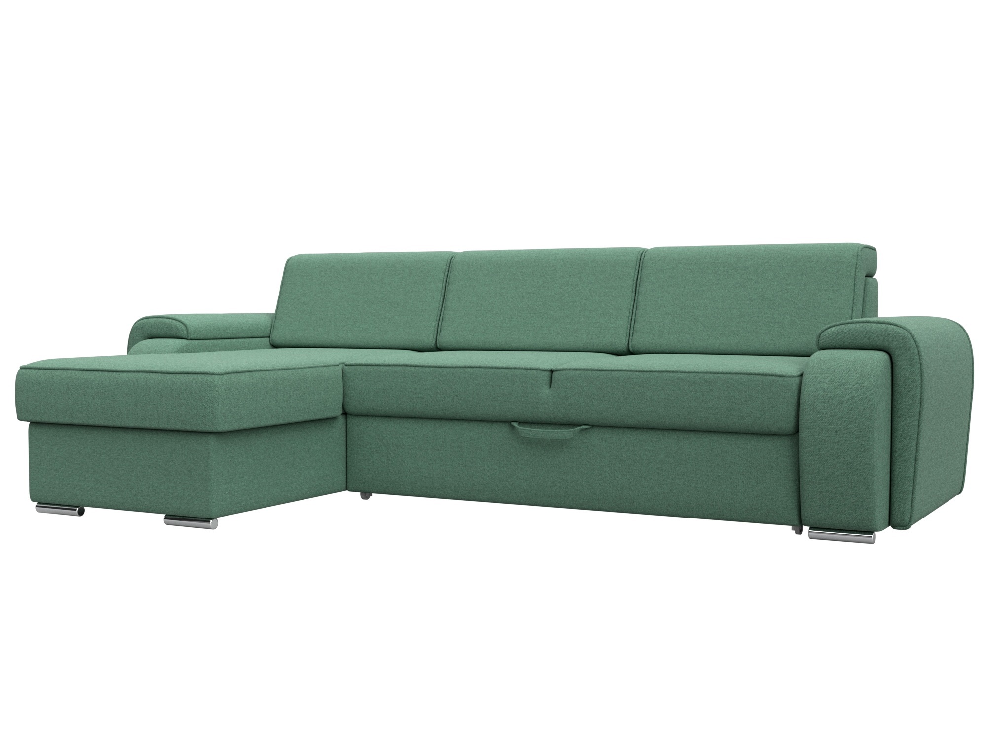 Изображение товара Диван раскладной Лига диванов 123475L_спб угловой с ящиком и механизмом дельфин