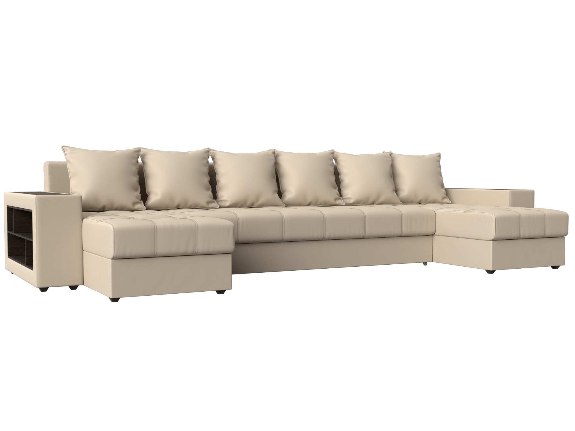 Изображение товара Диван раскладной Лига диванов 31518 П-образный бежевый 352x163 см