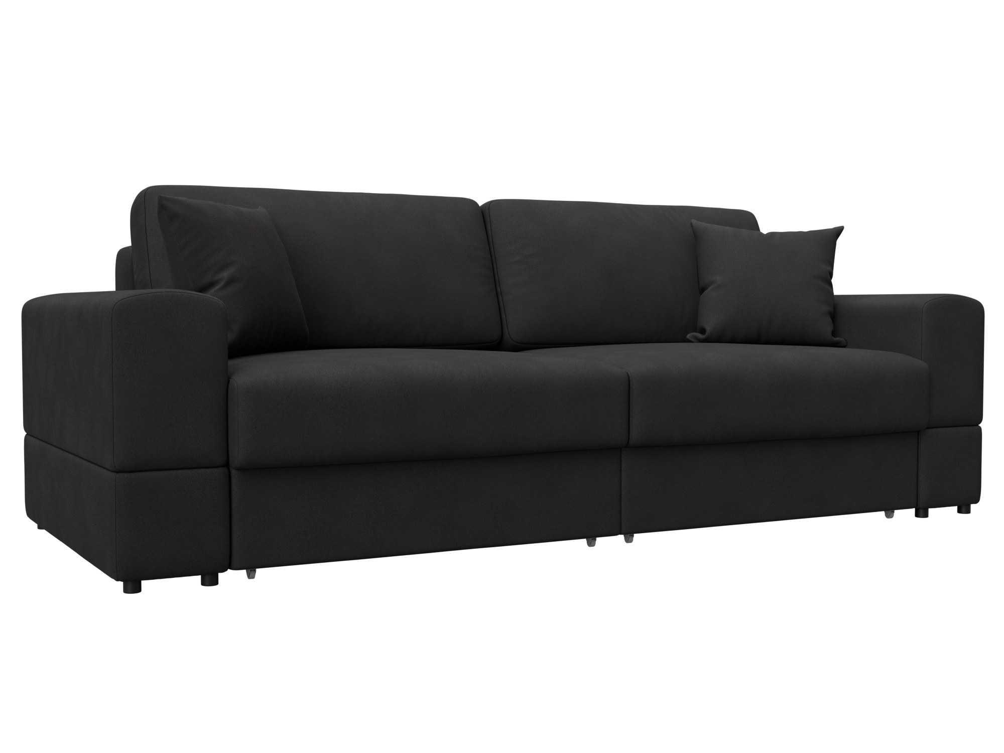 Изображение товара Диван раскладной Лига-055 НПБ с ящиком и подлокотниками