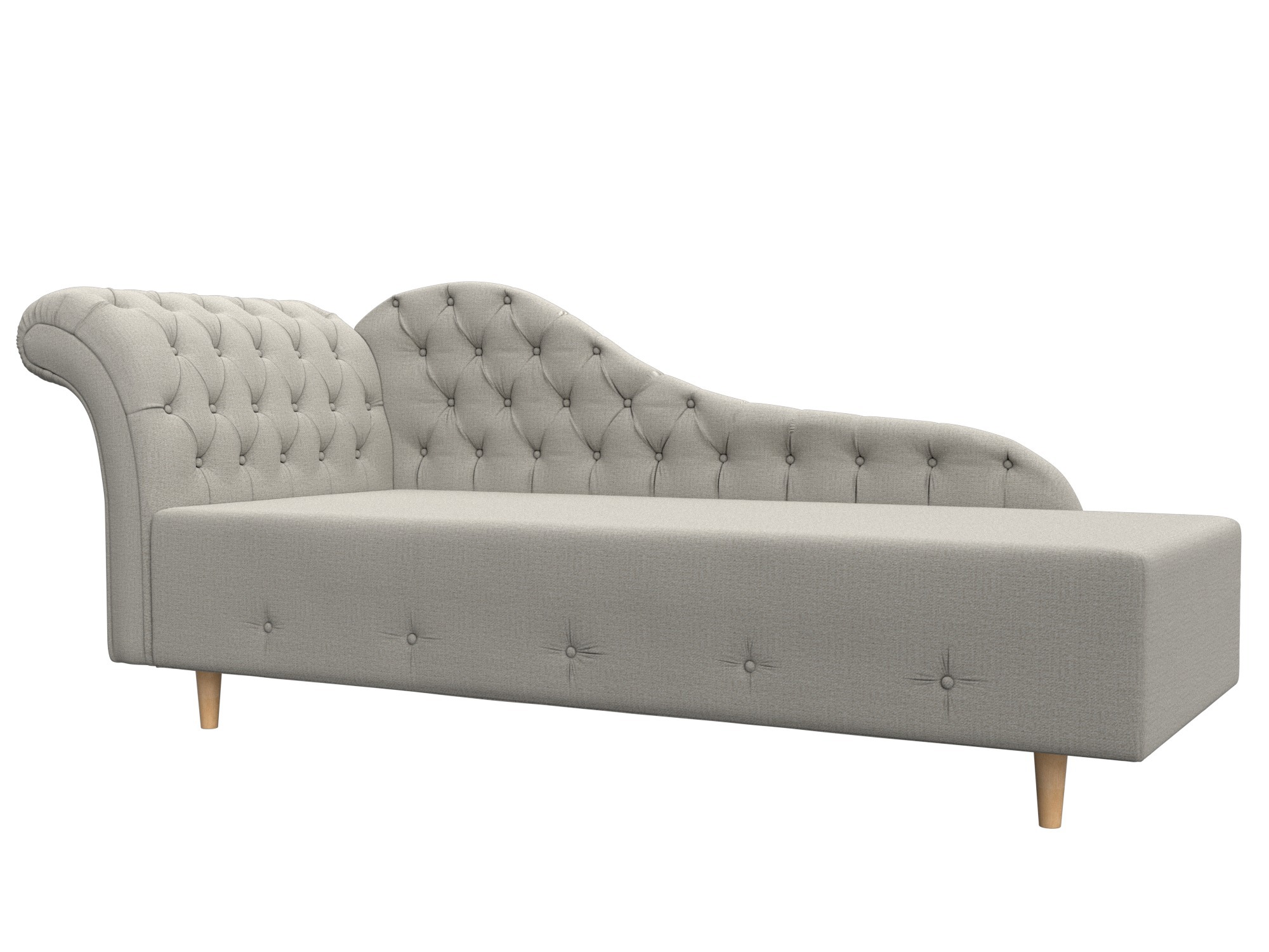 Изображение товара Кушетка Лига диванов Камерон 123151L 200x90x77 см бежевый экологичная